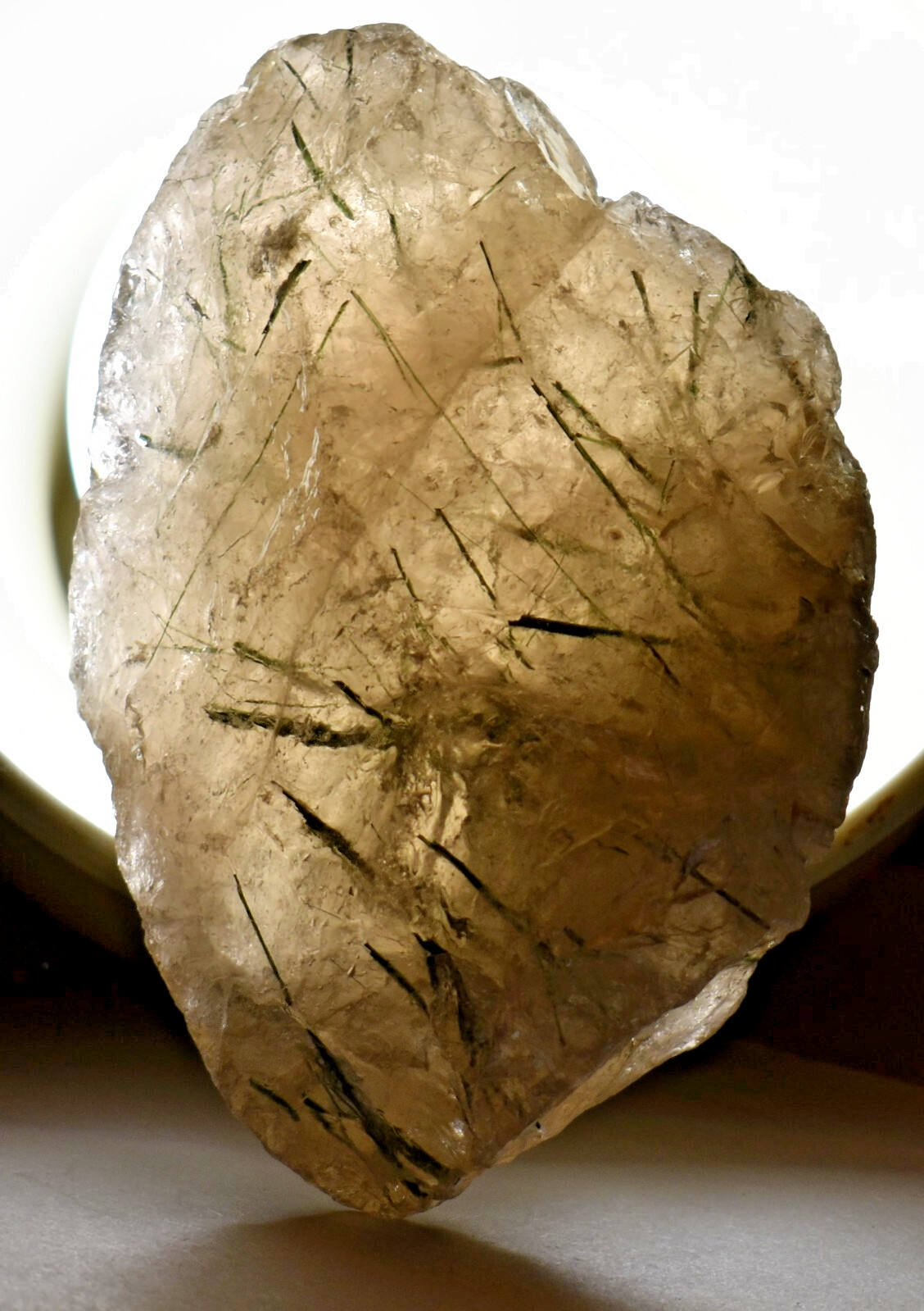 Green Tourmaline Rutile Smoky Quartz 4″ Appalachian Vault ID Certified No.127
