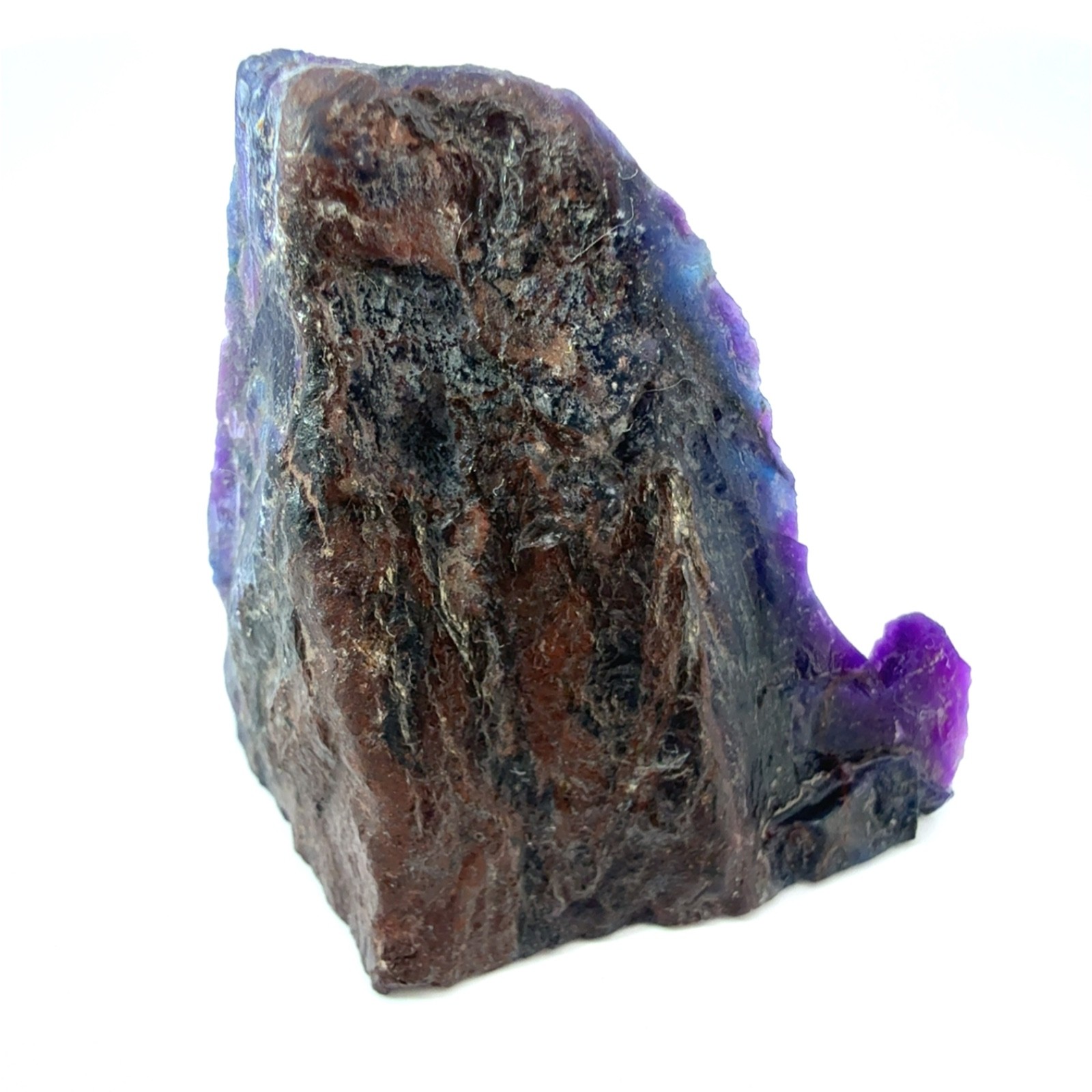 PURPLE ‘GEL’ SUGILITE FROM WESSELS MINE, SOUTH AFRICA – 3X LAPIDARY ROUGH, 70TGW