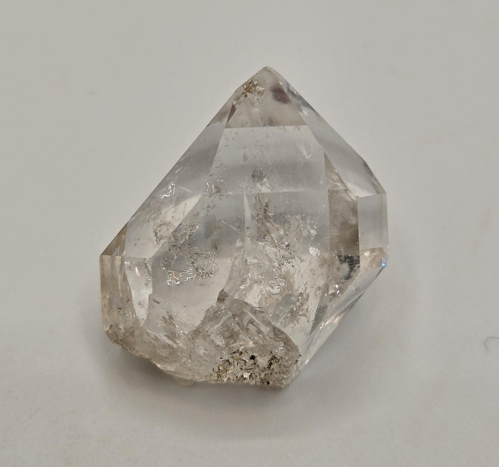 Large Natural Herkimer Diamond from Fonda, NY 19.61g 29mm x 36mm Quartz Crystal