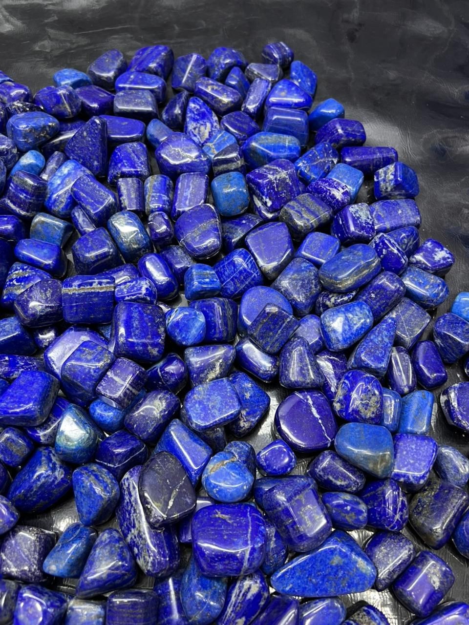 Lapis Lazuli Tumbled Stone Premium Quality Polished Healing Crystal AAA 1.5KG