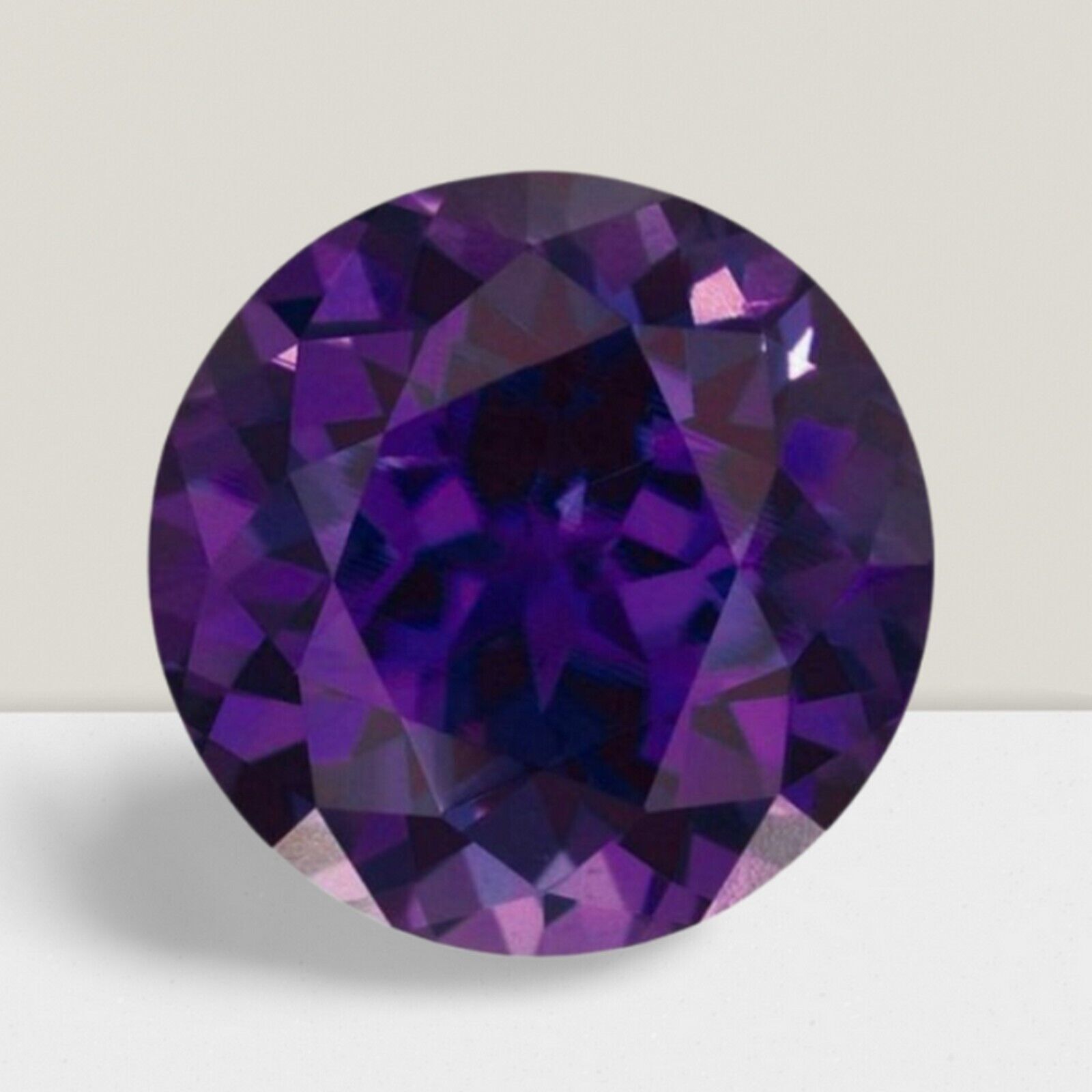Alexandrite Round Cut Gemstone 0.60 Cts – 6 mm Lustrous Loose Gem