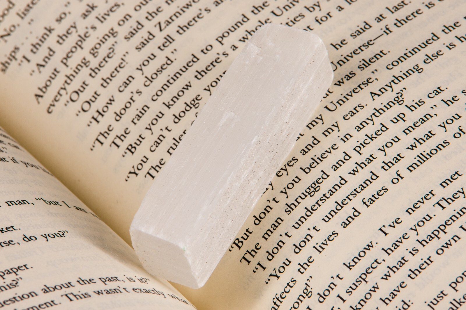 Selenite Log Crystal Carving – Home Décor, Healing Crystals and Stones
