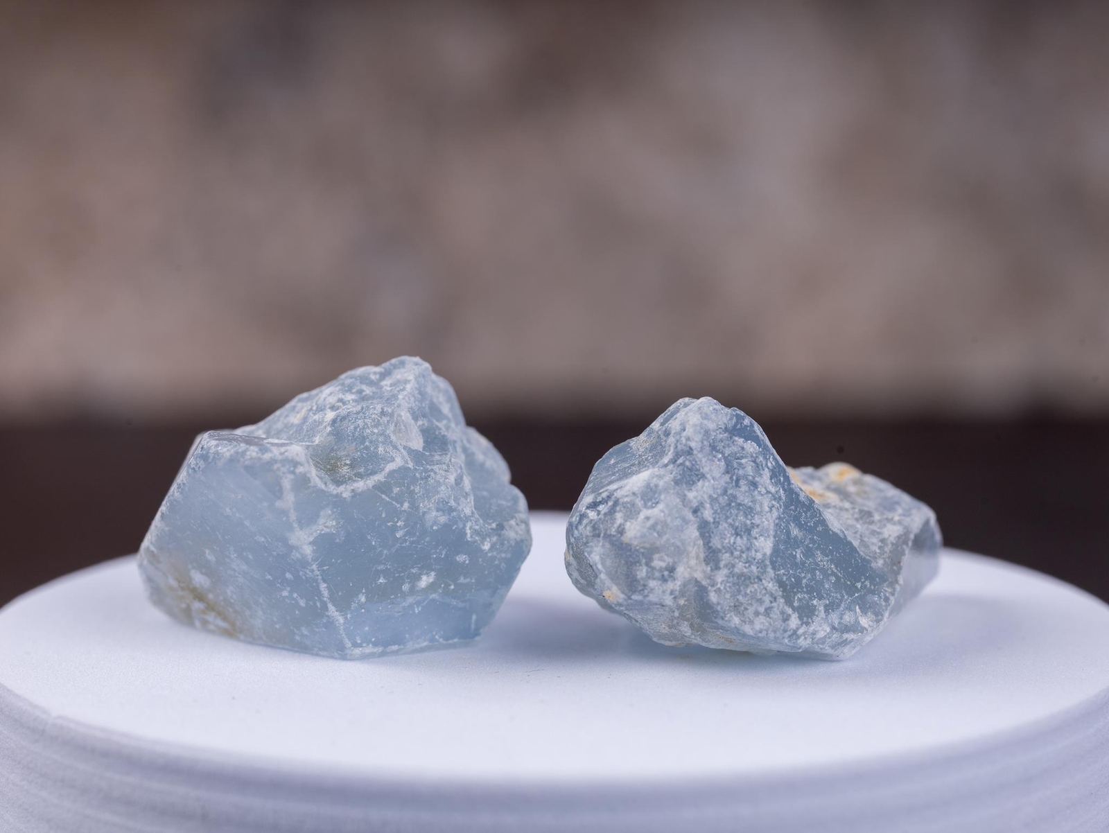 Celestite Raw Crystal Healing Stone for Meditation, Reiki, Energy Healing, 1 oz