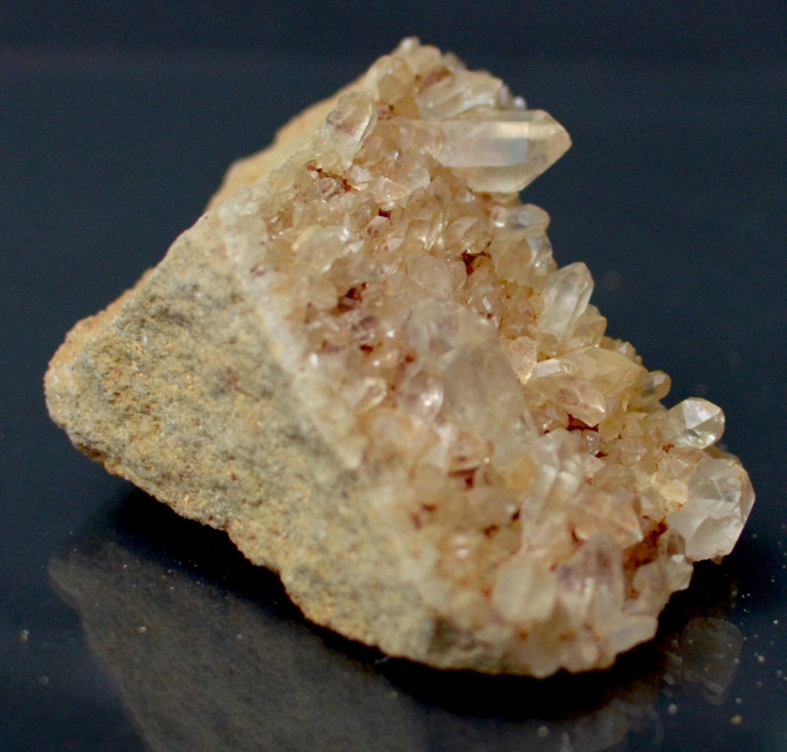 Natural Wedge-Shaped Arkansas Quartz Crystal Cluster SB108