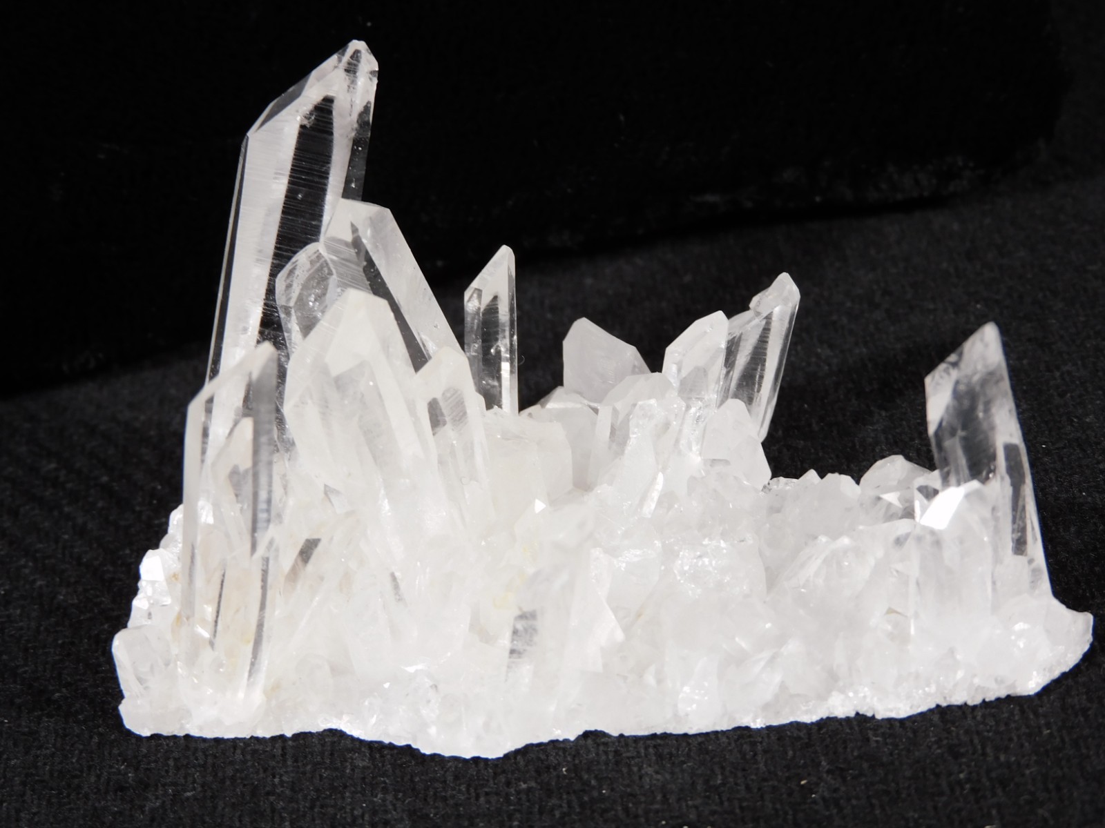Super TRANSLUCENT Quartz Crystal BURR Cluster Collier Creek ARKANSAS 48.5gr