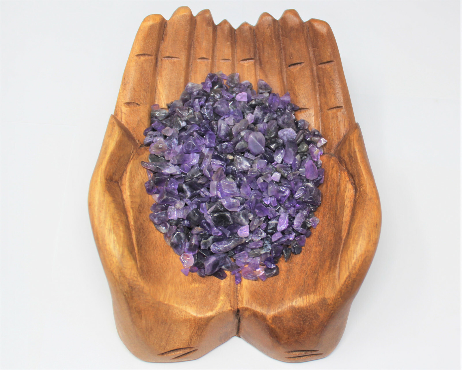Amethyst Semi Tumbled Gemstone Mini Chips 5-15 mm, ‘A’ Grade Wholesale Bulk Lots