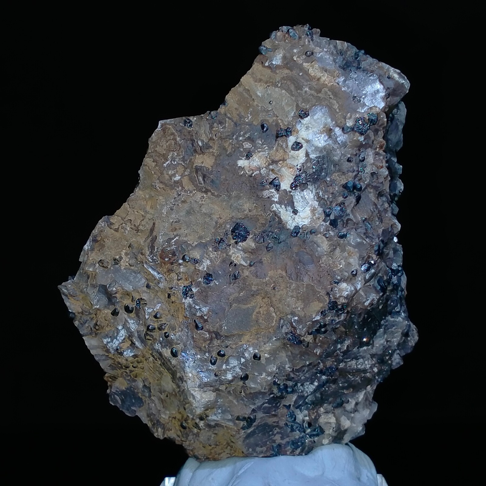Willemite Calcite fluorescent short wave glowing specimen Franklin US 0.28kg