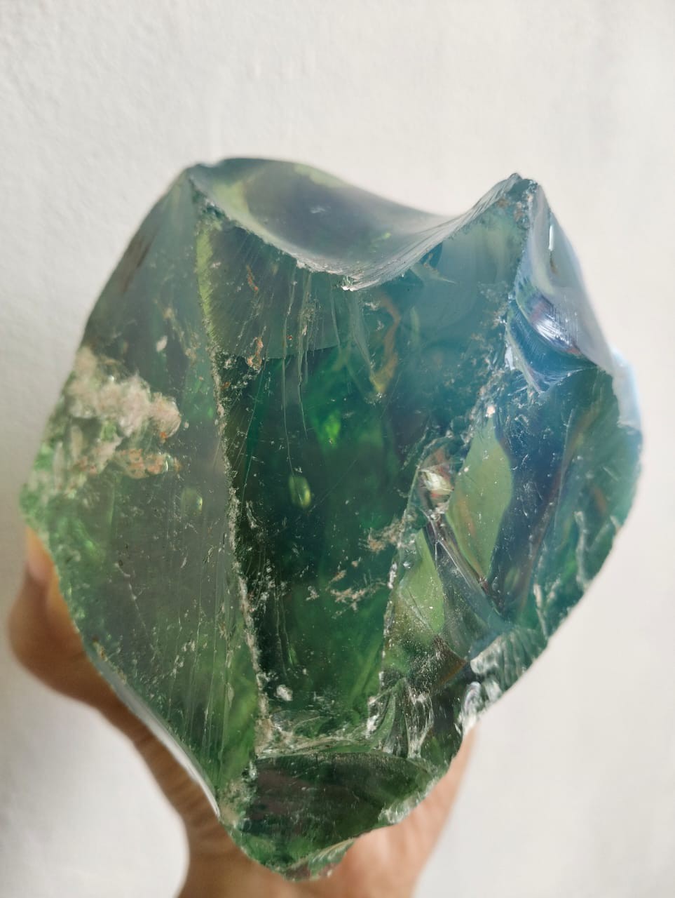 1175 Grams Aqua Green, White, Blue Raw Monatomic Andara Crystal AQ04