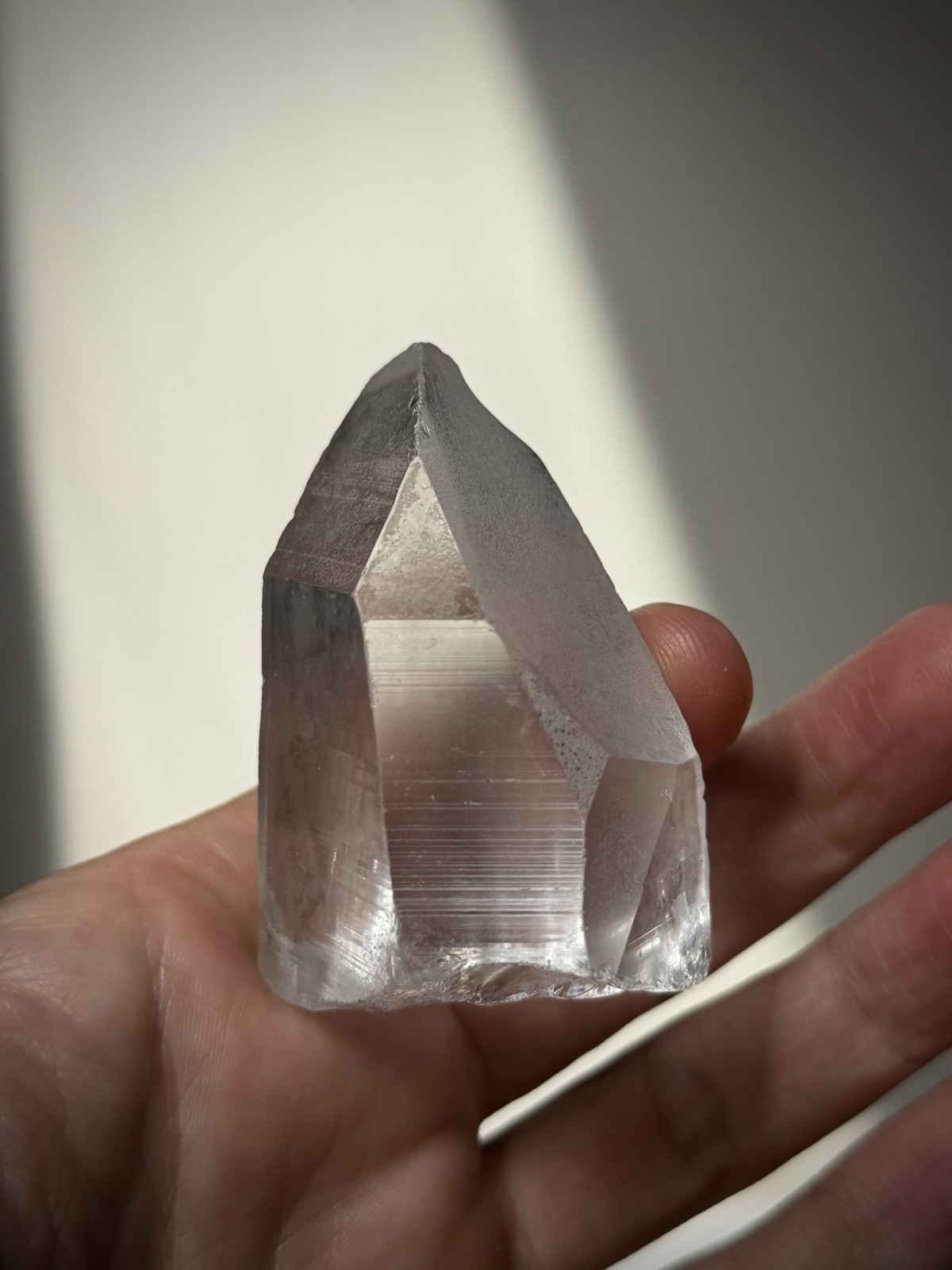 Lemurian Quartz Crystal Optical Quartz Self Healed Quartz Brazil Crystal