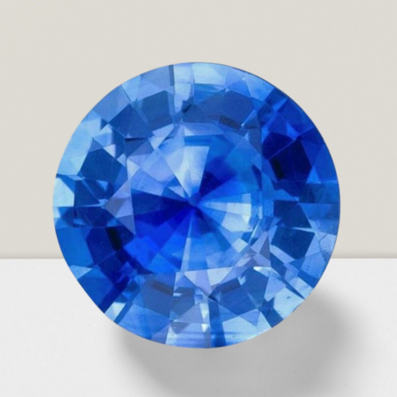 Blue Sapphire Round Cut Gemstone 0.15 Cts – 3 mm AAA+ Loose Gem