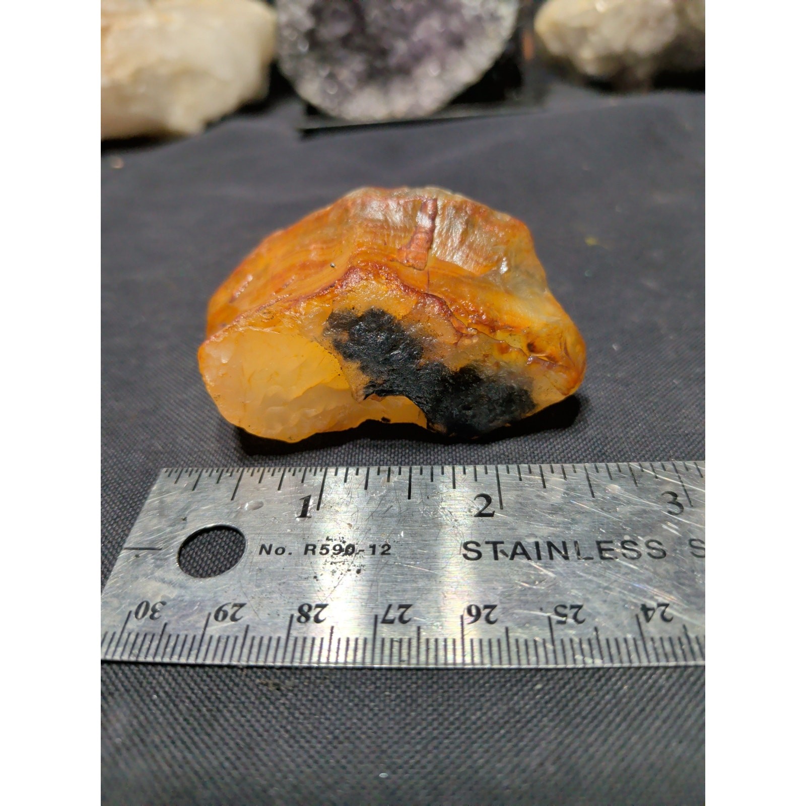Carnelian Agate Specimen Natural Form (94 Grams)
