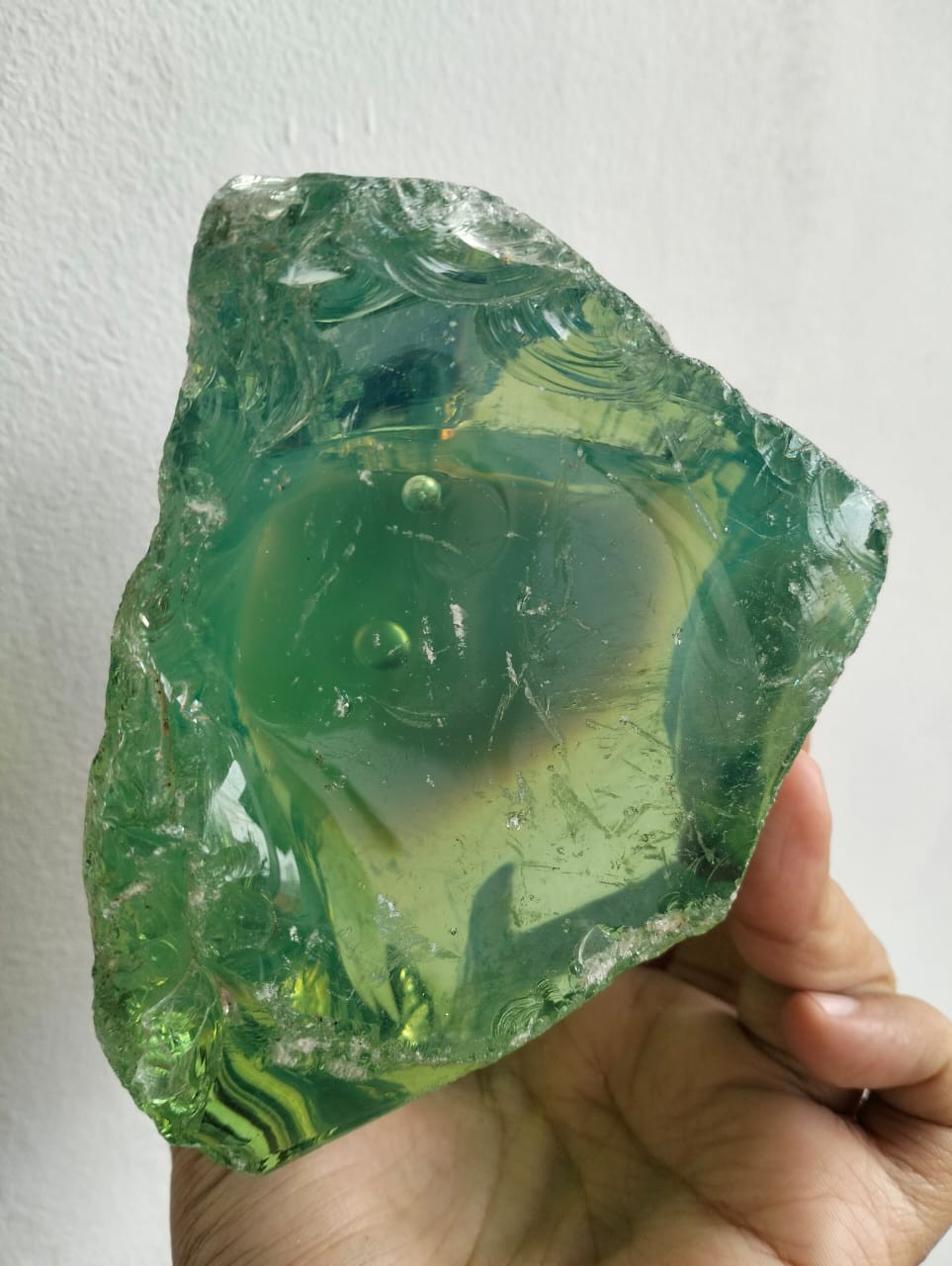 1175 Grams Aqua Green, White, Blue Raw Monatomic Andara Crystal AQ04