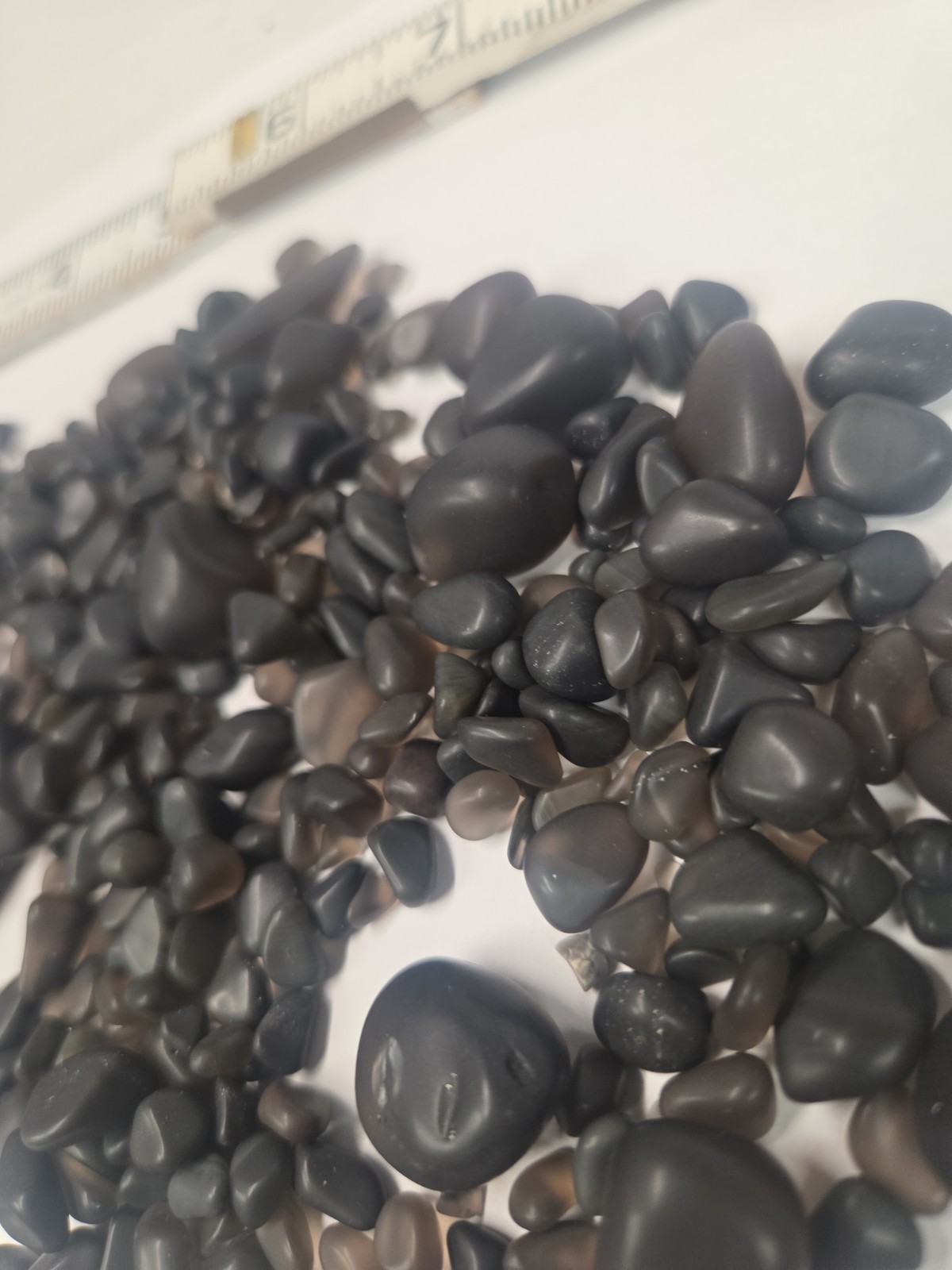 Obsidian Apache Tears Rough Stone Crystals Gems For Jewelry Healing Tumbling.