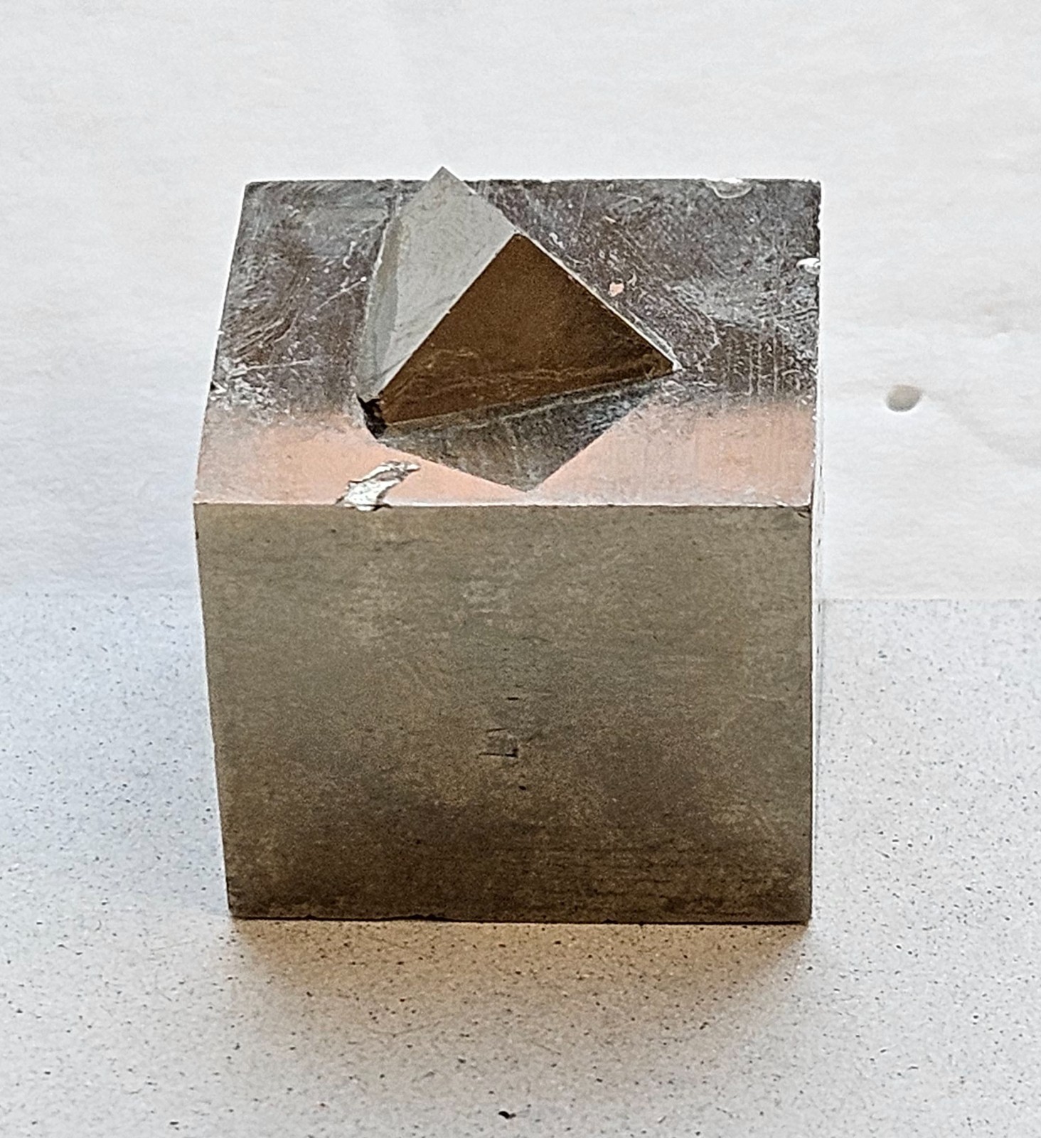 Adorable Pyrite Cube – Navajun, Spain