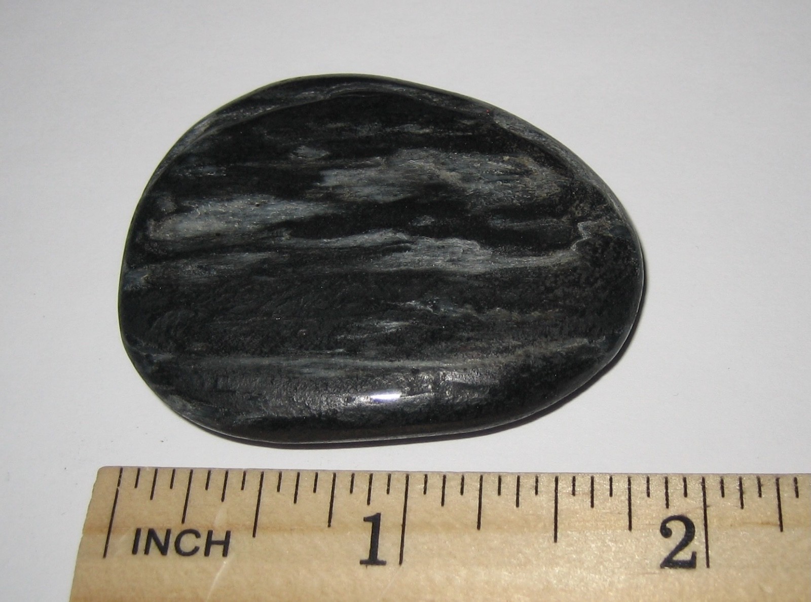 1.7″ TUMBLED POLISHED ‘ISUA STONE’ (OLDEST STONE) MINERAL GREENLAND 32.7grams *6