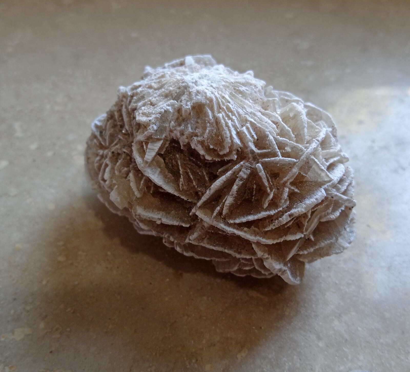 Selenite Desert Rose Crystal Cluster – Approx. 1 1/2 Inch