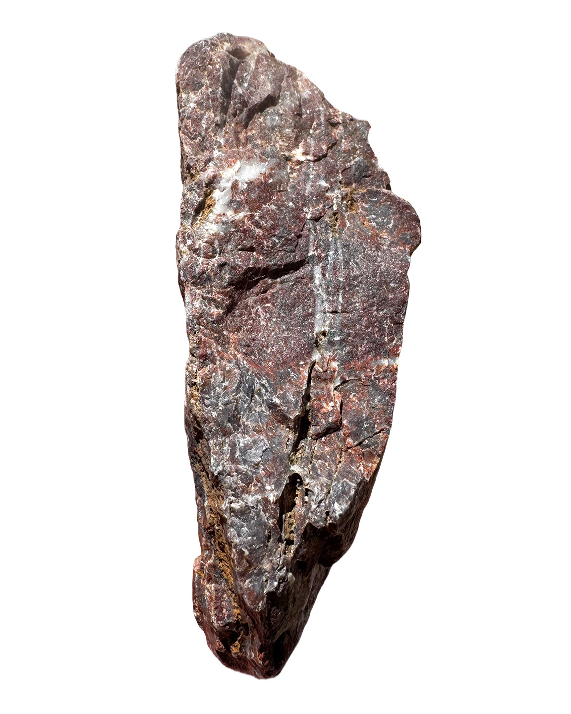 12 oz Rough Red Jasper with Hematite & Quartz Vivid Color from Arizona