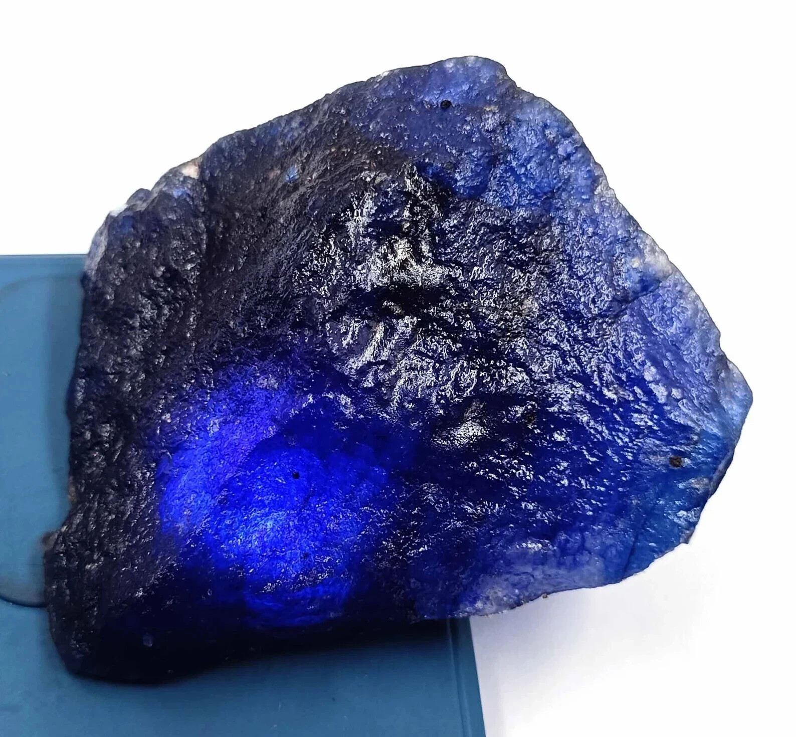Blue Tanzanite Raw Gemstone 250-250 Ct Natural Healing Stone | Earth Mined Dyed