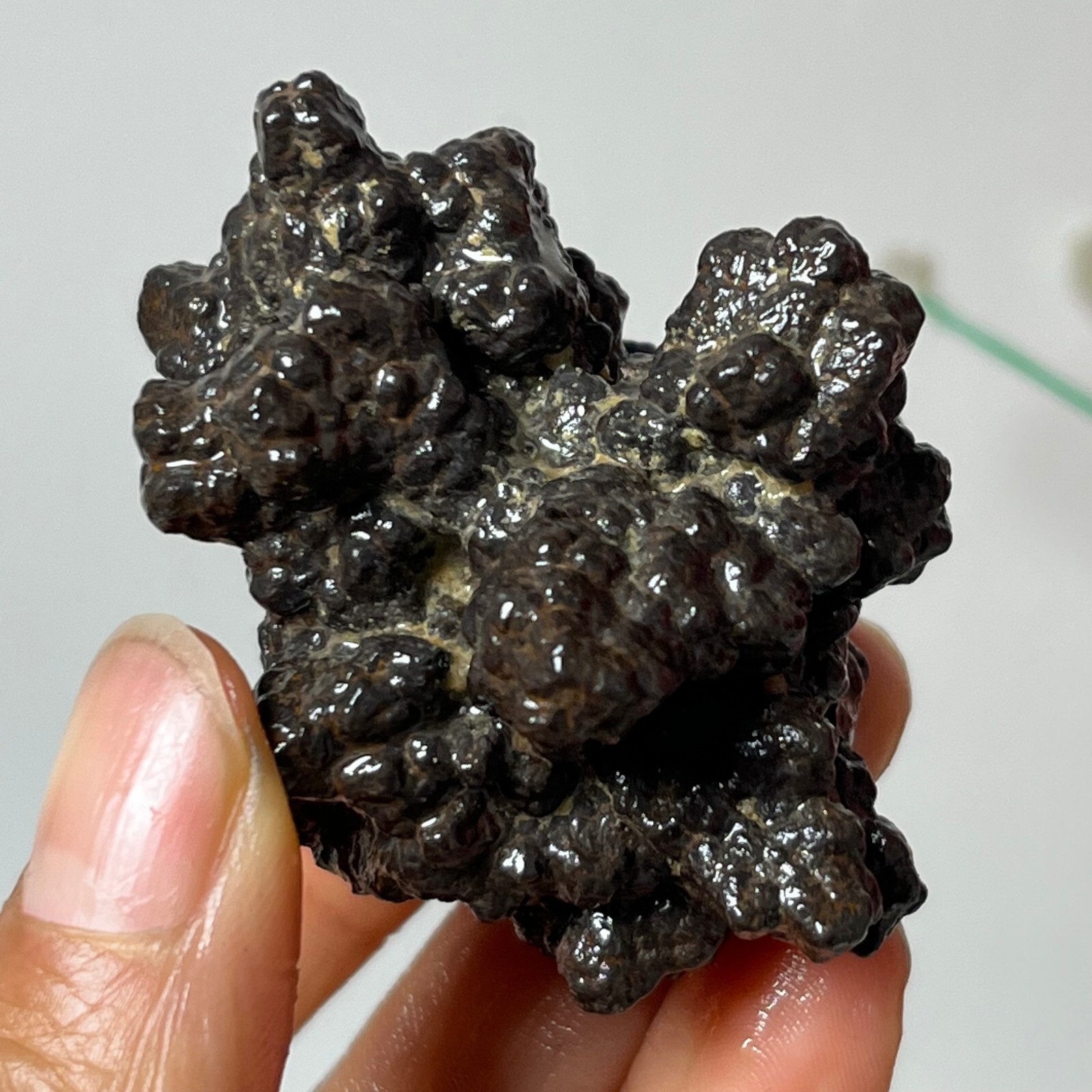 Top-level AAA+Natural Limonite And Hematite Prophecy Stone From Egypte-After