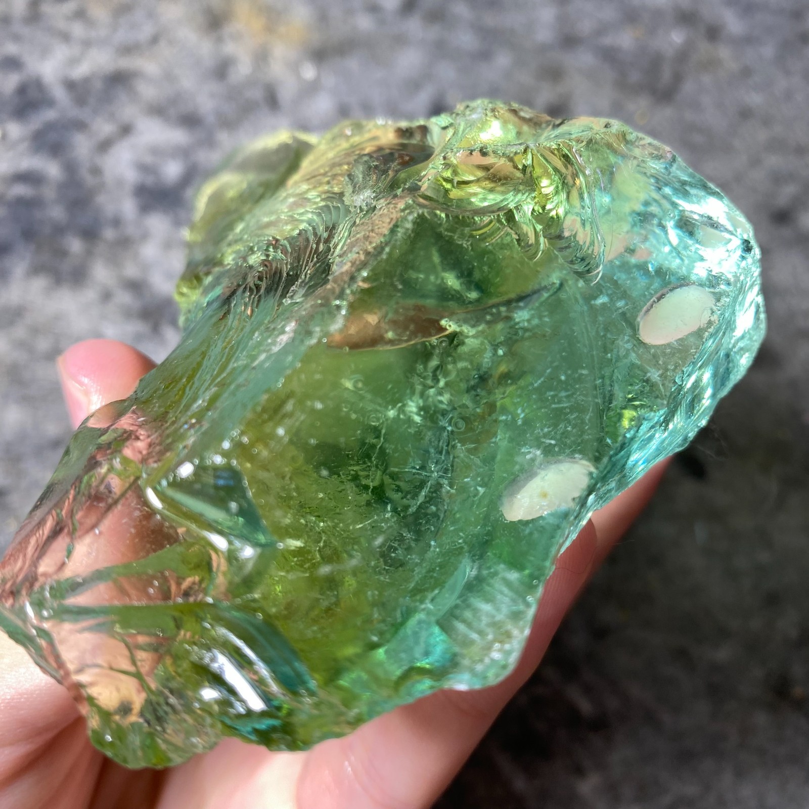 223g Andara Crystal – Mixed Cololrs, MULTICOLOR(Monoatomic REIKI) H6