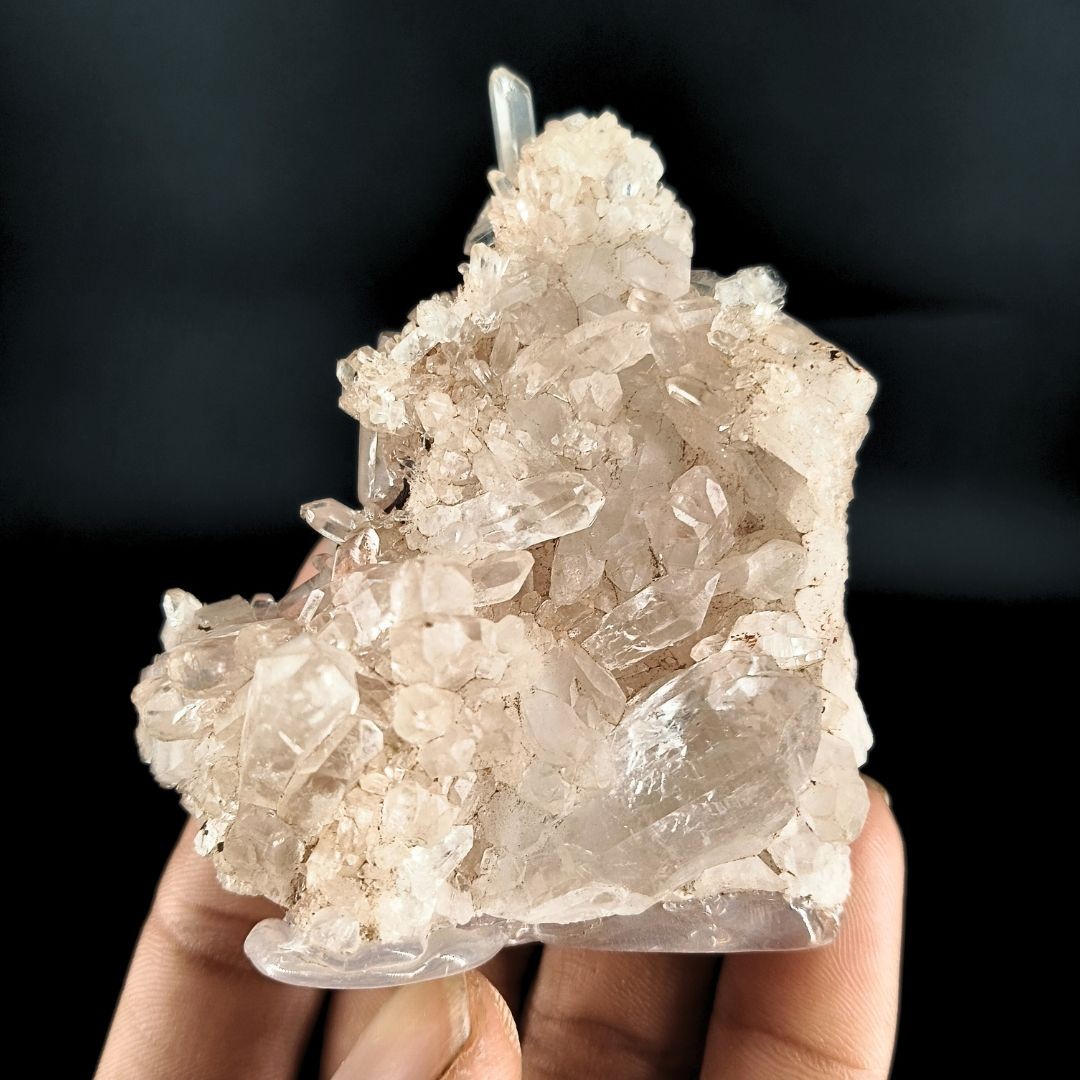 Natural Himalayan Quartz Crystal Specimen 118g 8x6x3cm
