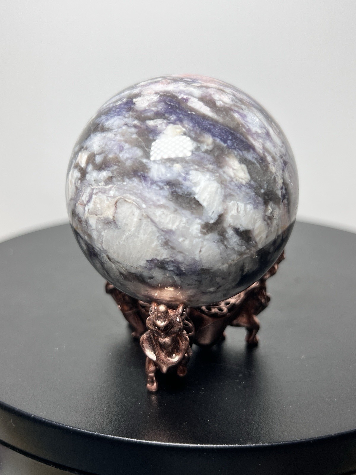 Lepidolite, Kunzite, Smokey Quartz 2 Piece Set – See pics/video & description