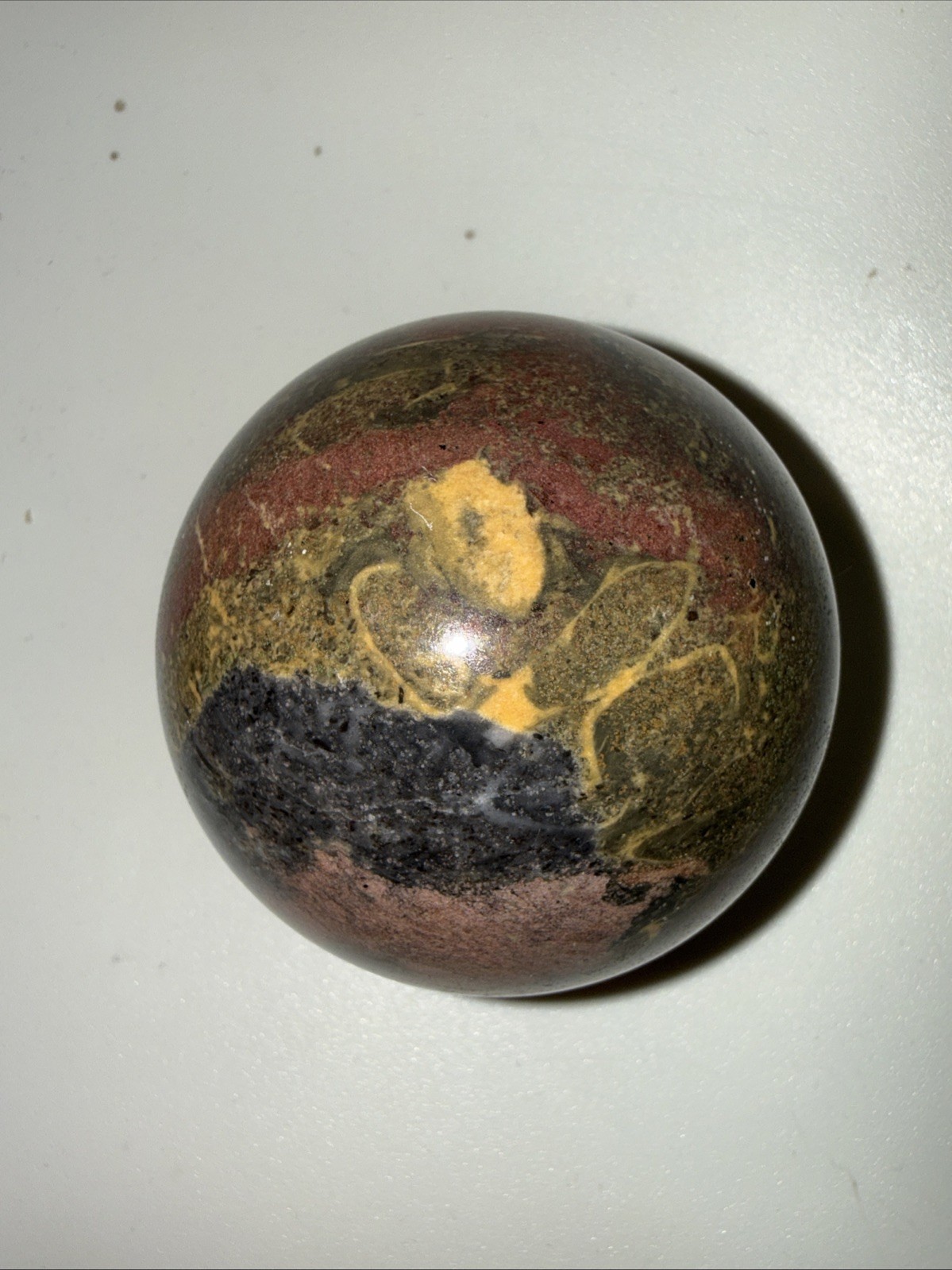 Beautiful Multicolor Stone Sphere!!!