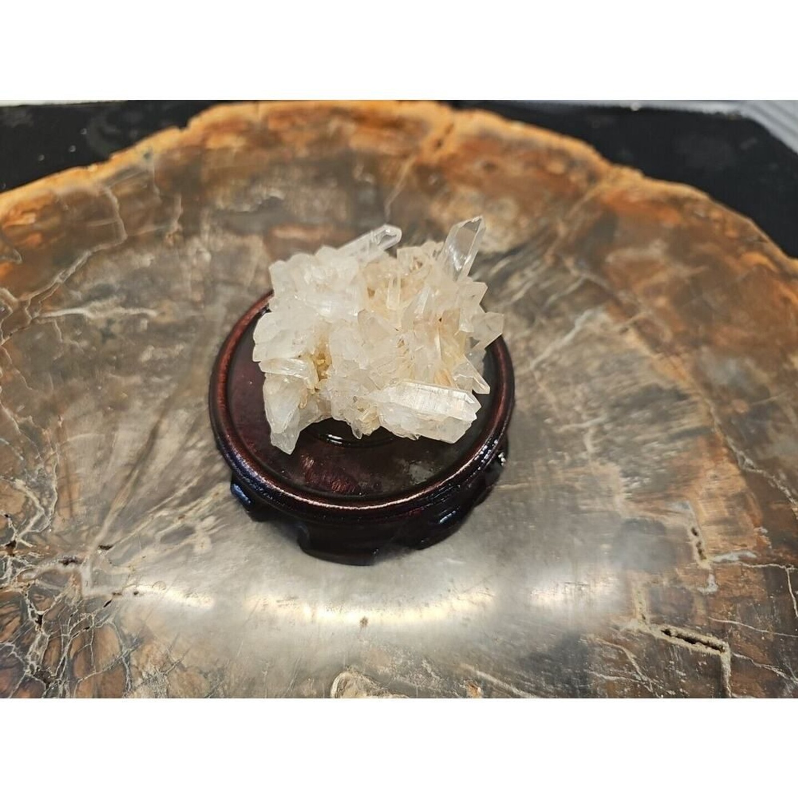133g Natural Quartz Crystal Cluster – CrystalCloud Company