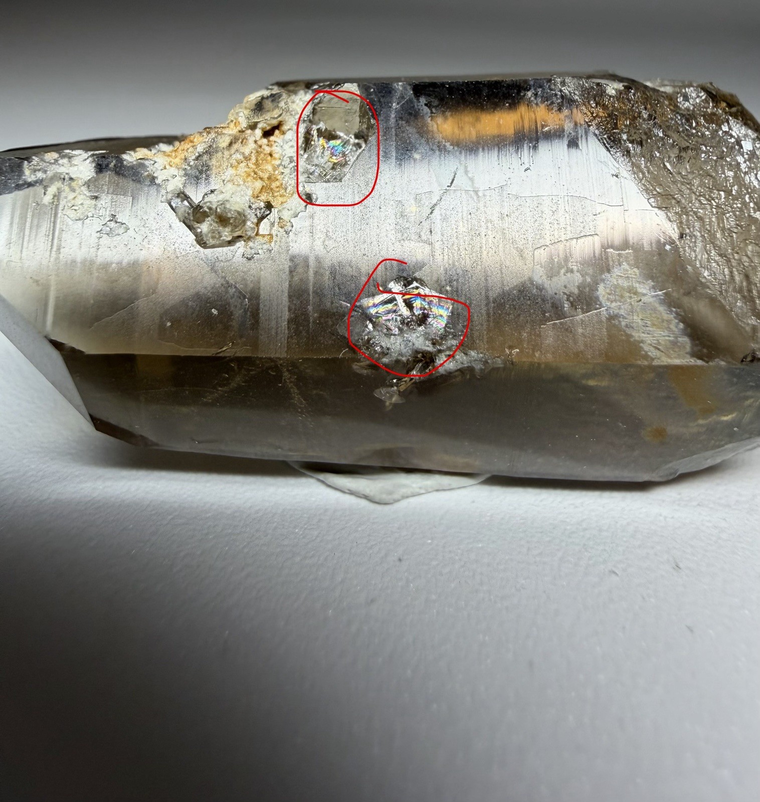 Nice Quality Smoky Quartz Crystal From Inyo County California (See Description)