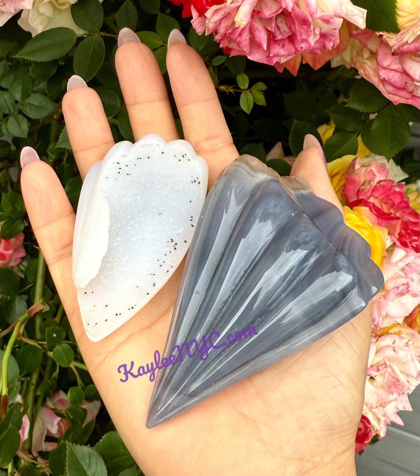 Wholesale Lot 6-9 Pcs Natural Druzy Agate Shell Crystals Healing Energy