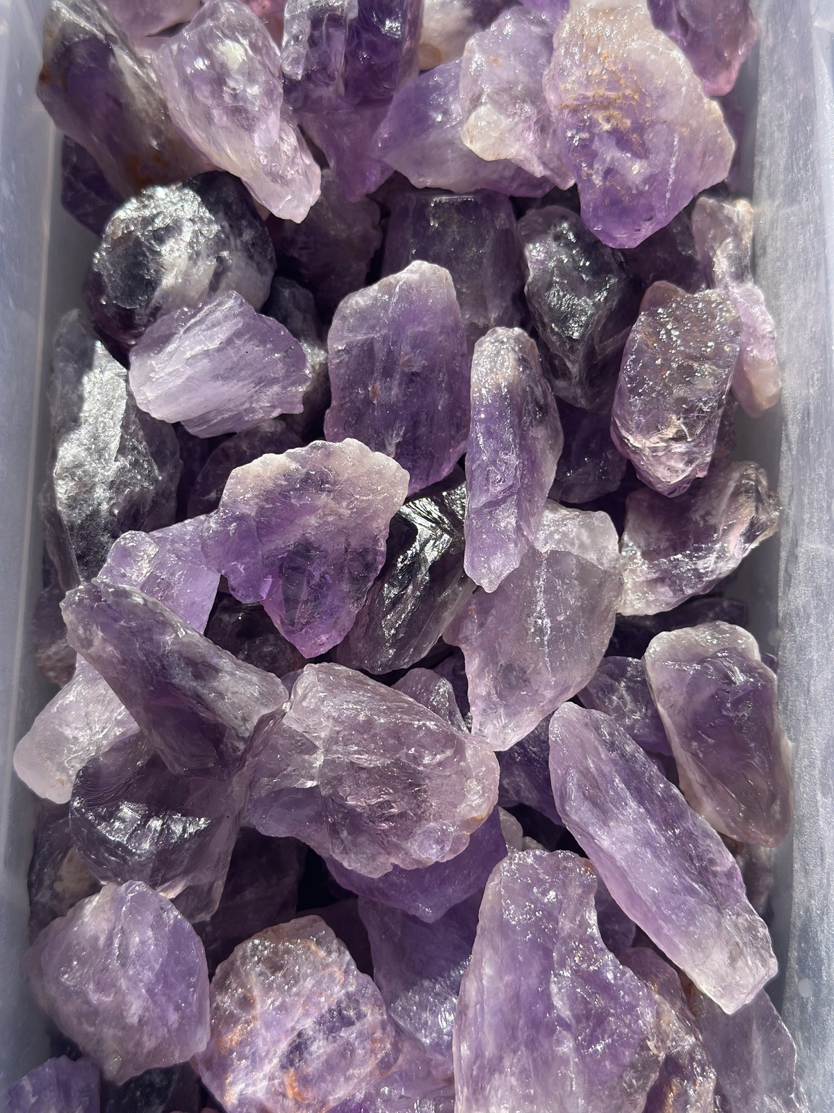 Raw Amethyst (Bolivian), Natural Amethyst from Bolivia
