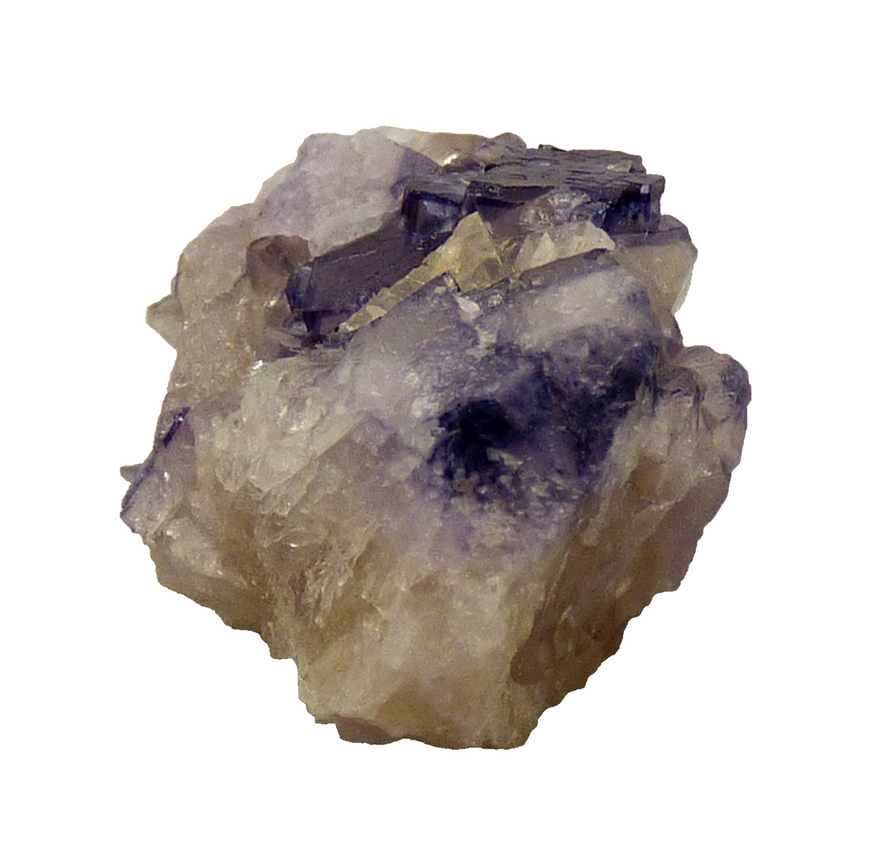 Blue John Fluorite Crystal Display Specimen Derbyshire UK 25mm 6.5g Unpolished