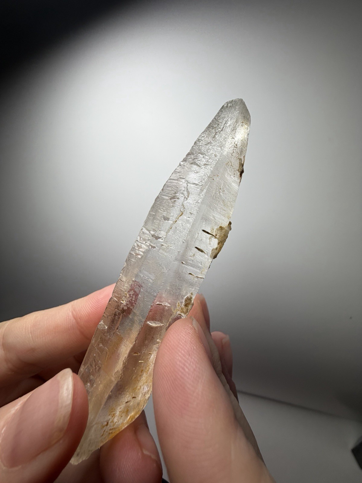 Himalayan Quartz Tessin Habit, Etched, Nepal, 68grams*