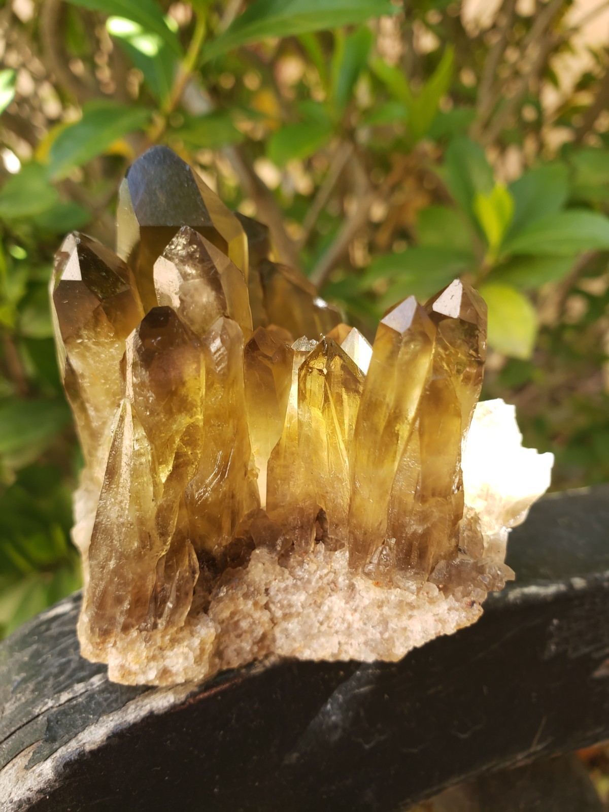 2.75″ Natural Smoky Citrine Quartz Crystal Cluster Mineral Specimen, 198g or 7oz