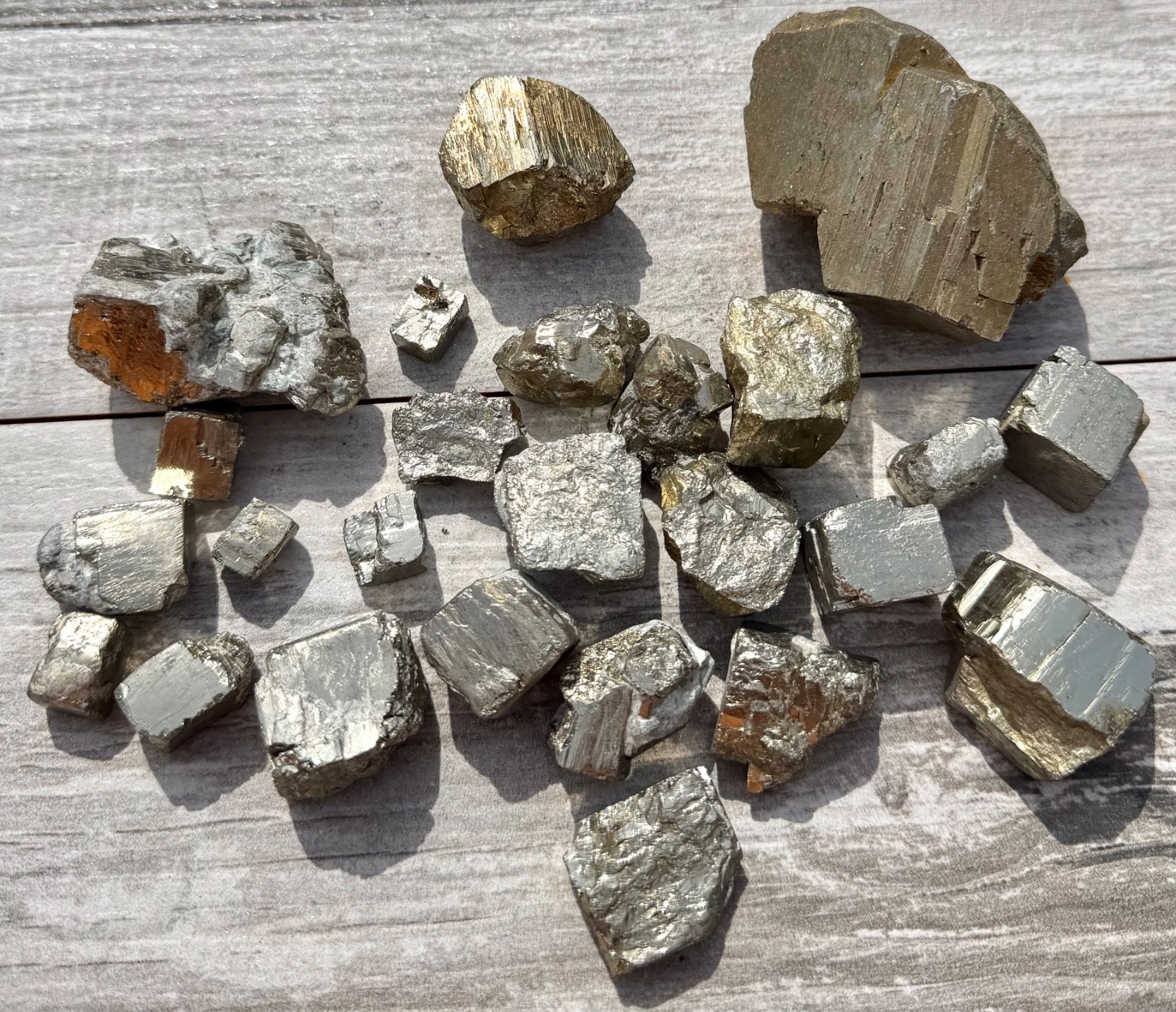 Wholesale Lot 2 Lbs Natural Pyrite Rough Crystal Healing