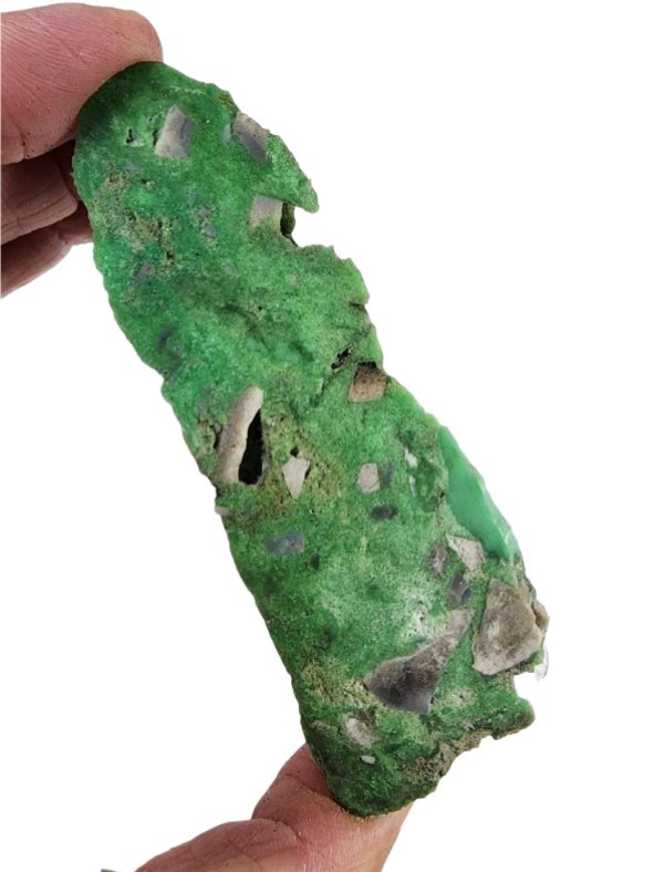 Lucin Variscite in Matrix Faced Rough Utah 98.2 grams