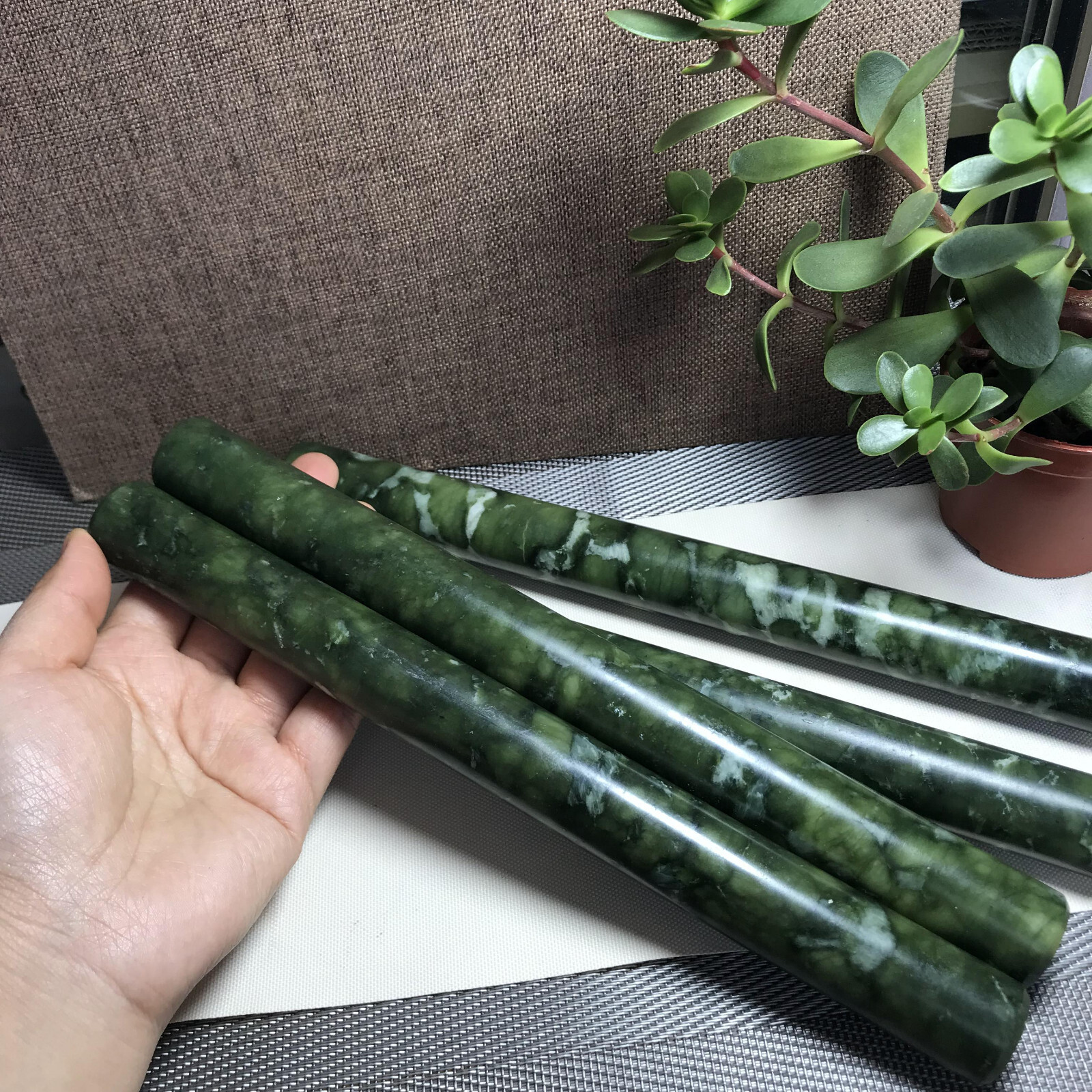 1Pcs Natural Jadeite Boulder Rough Raw Cut Natural Form Tyte Jade Specimen 375g