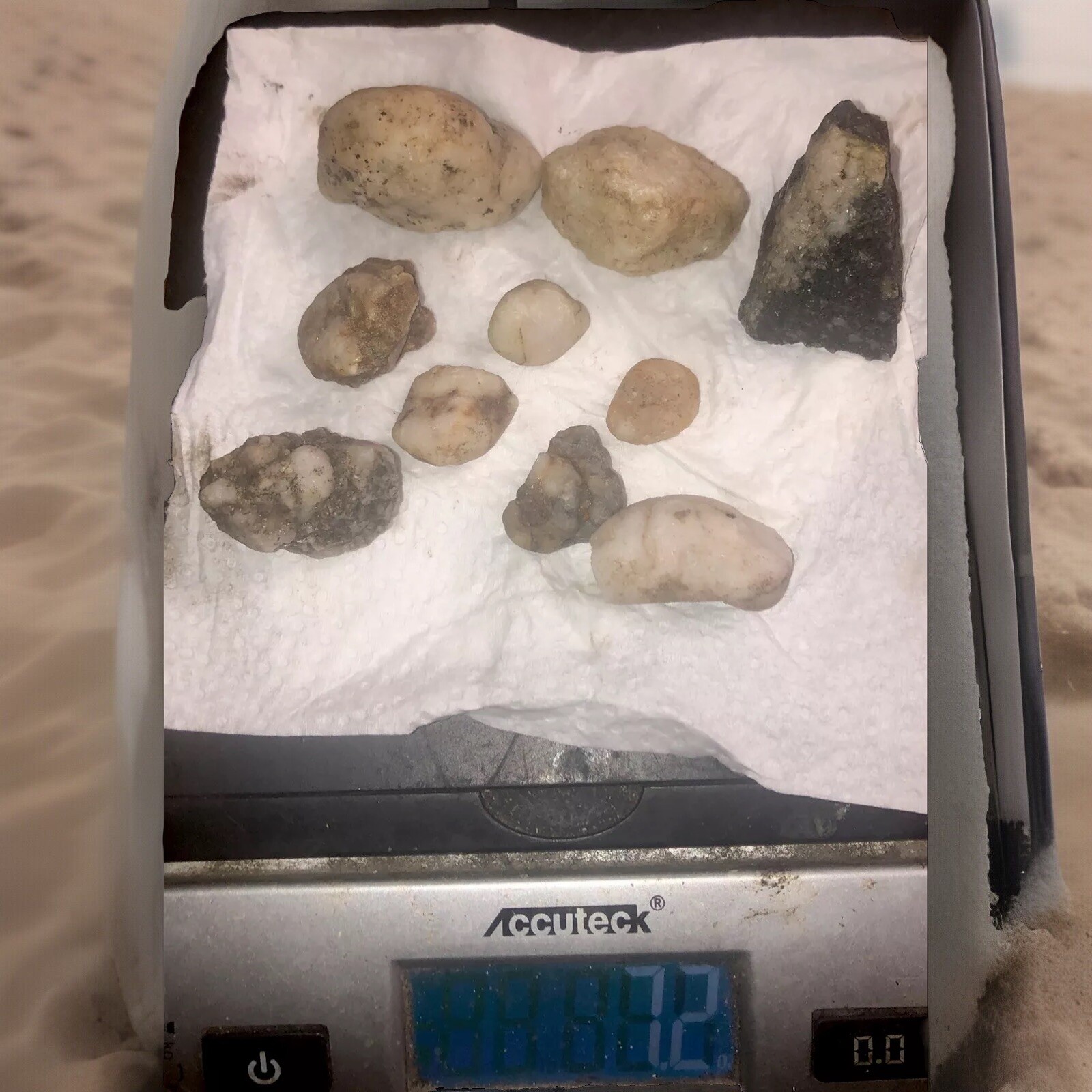 Crystals Rocks Over 7 Ounces Of Quartz Minerals Lot Of 10