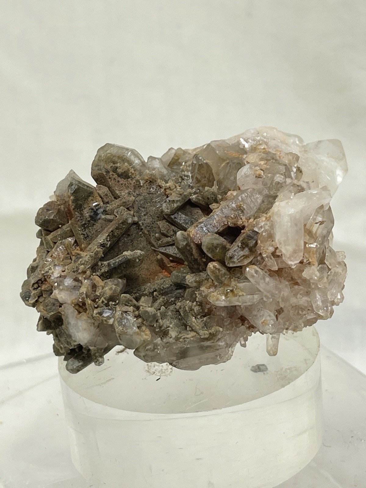 106g Raw Natural Beautiful QUARTZ Crystal Cluster Specimen