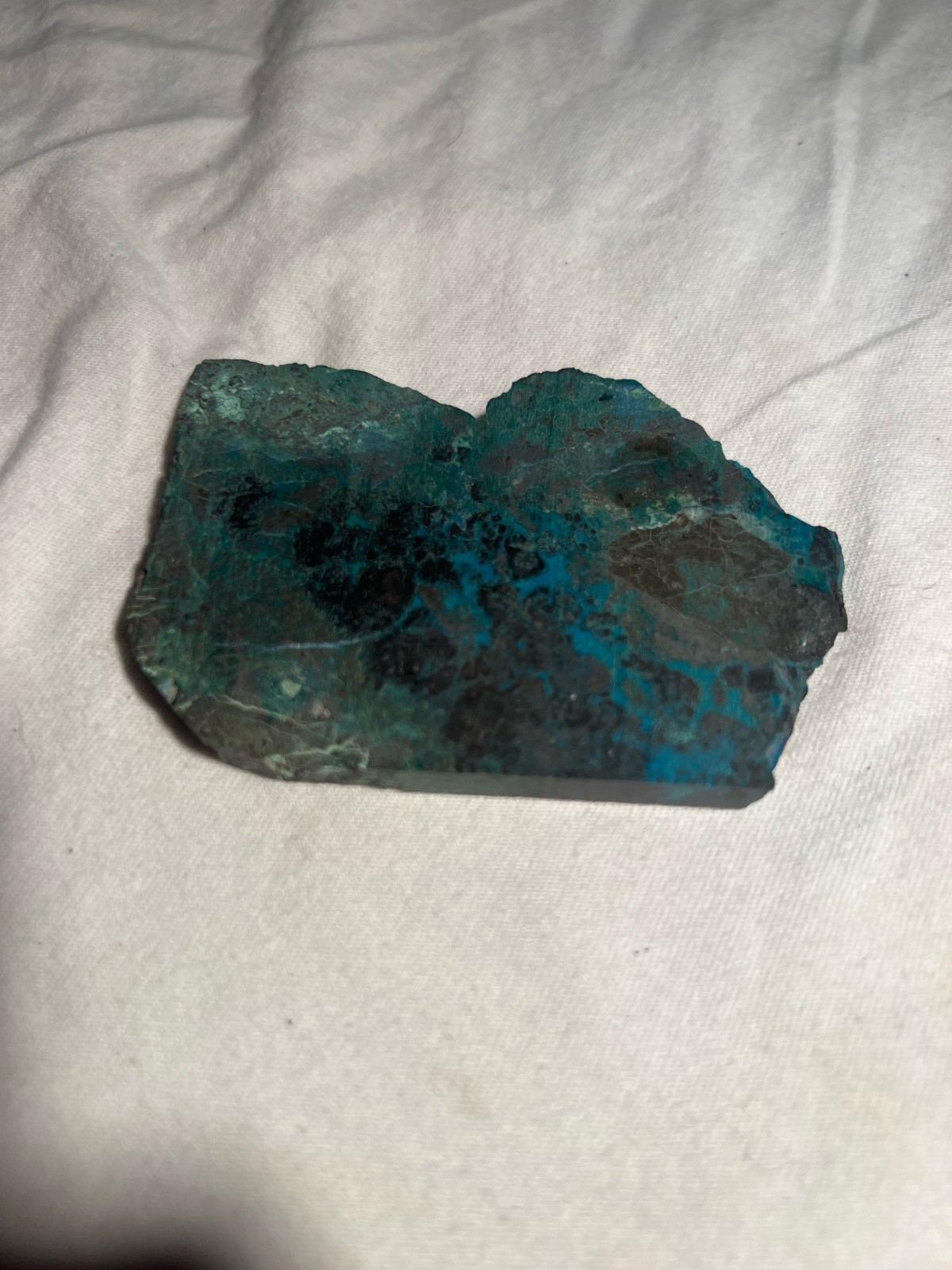 Chrysocolla Slab 79g Blue Green Copper Mineral Natural Specimen