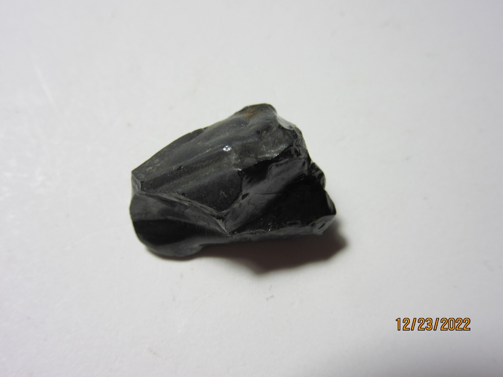 Natural Black Spinel Crystal Rough Gemstone 4.4g Collectible NBSRG-2