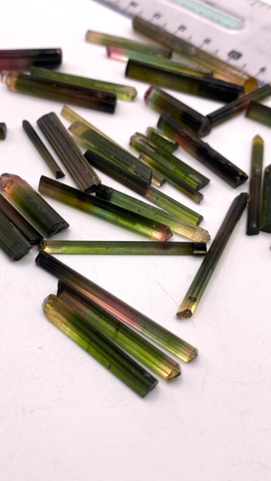 30 Gram Tri colour tourmaline crystal from skardu pakistan