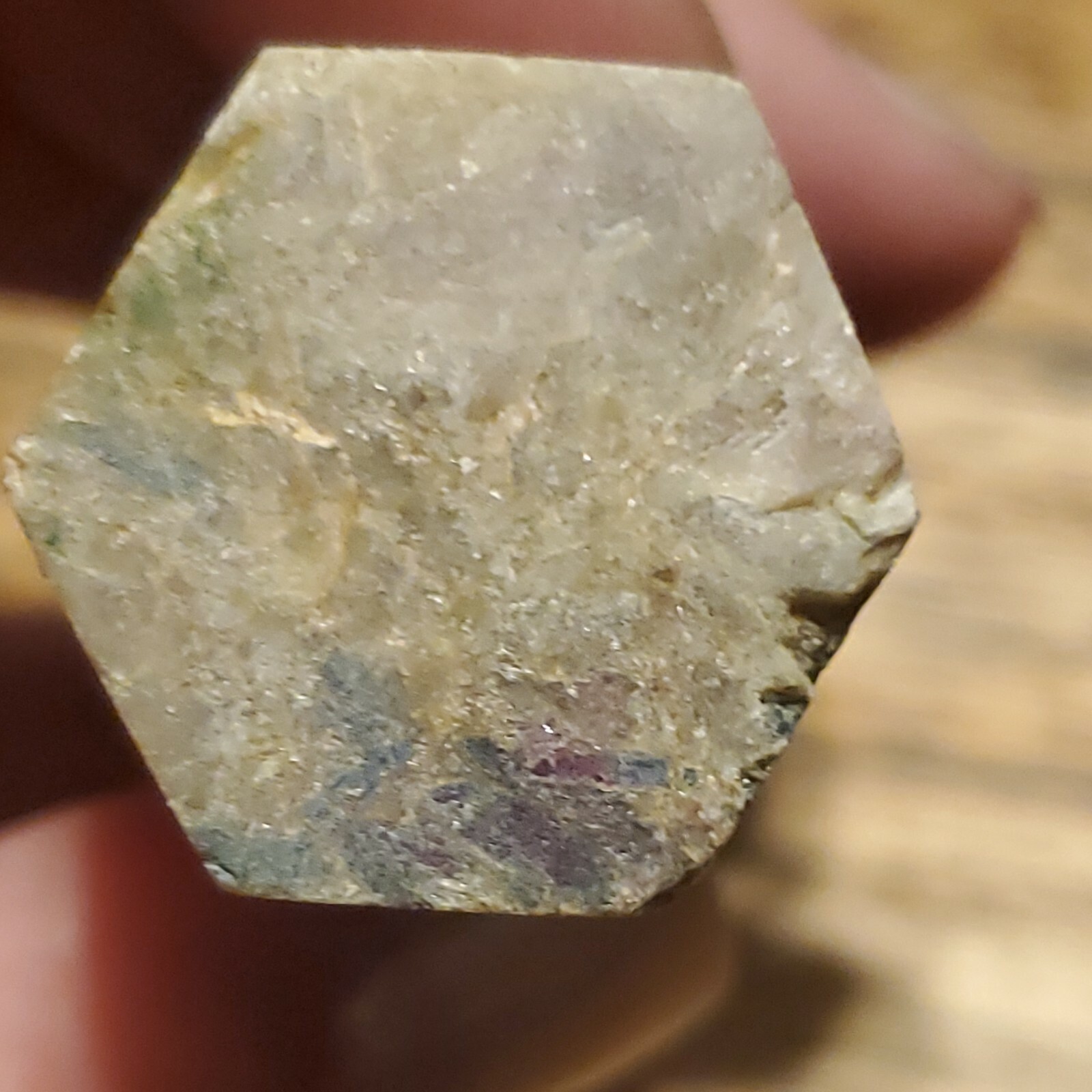 Ruby in Kyanite Crystal Tower Point 3.01in tall, 74g