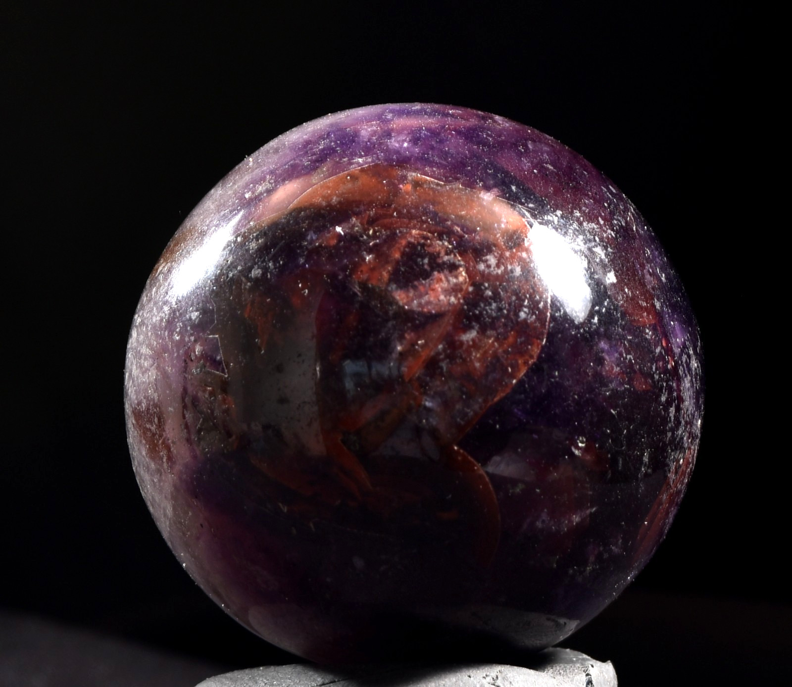Super seven melody stone evil eye sphere psychic spiritual elevation#1131