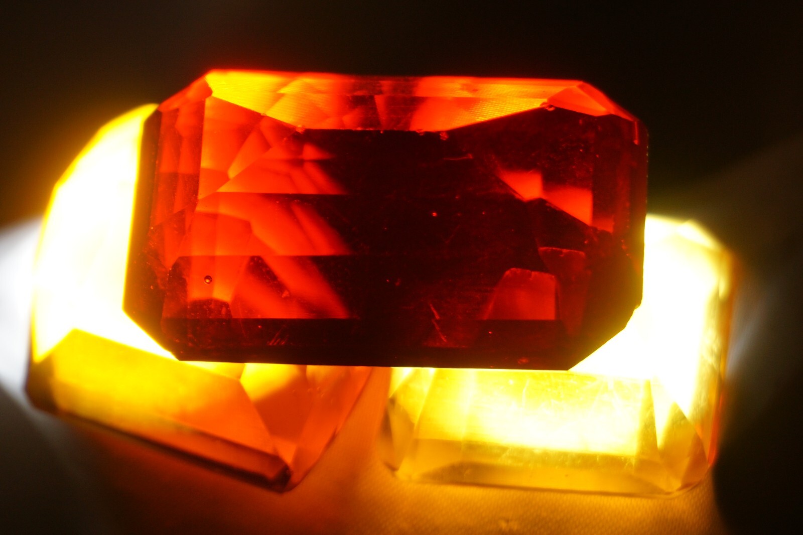 USA – Andara Crystal – Multiple Colors – 242ct – FACETED GEM (Monoatomic) #yep6