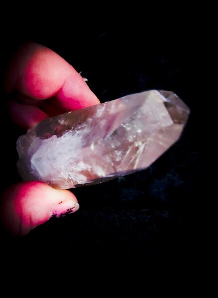 Clear Lemurian Point – Large – High Quality Crystal – Pagan Wicca Alter Tool