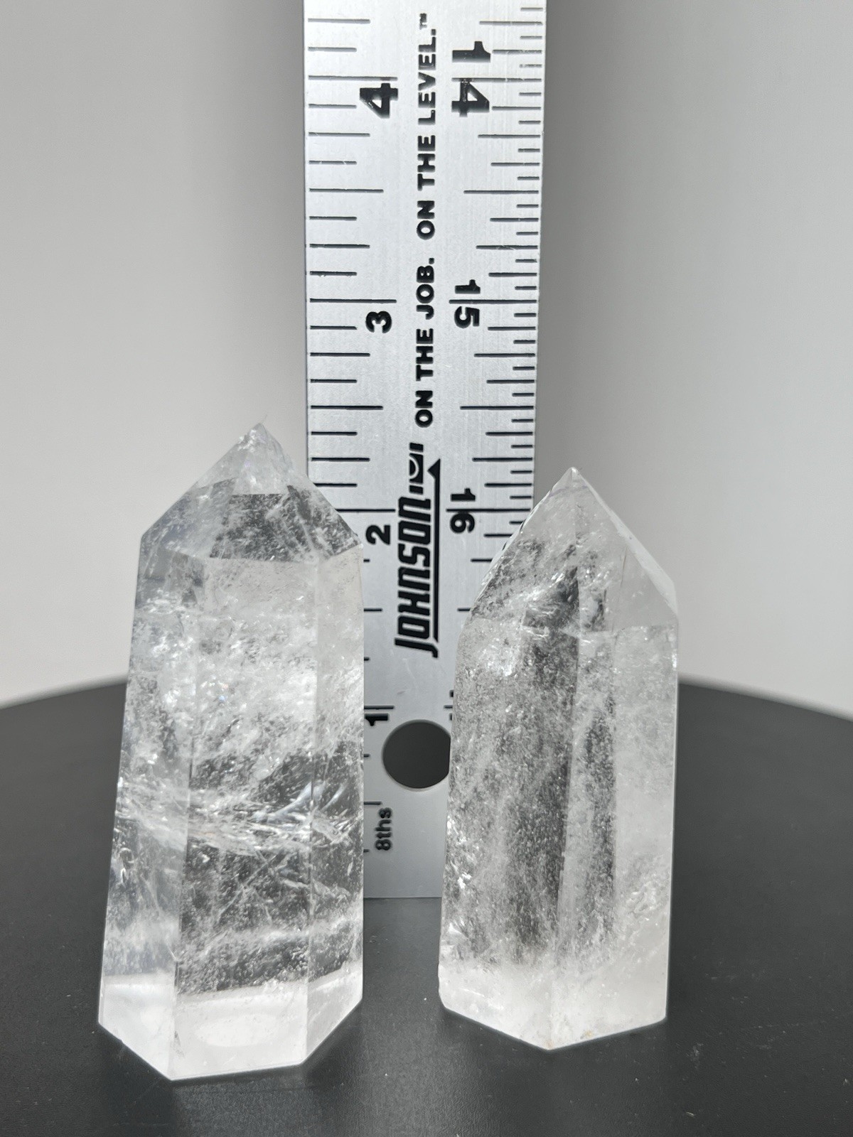 Clear Quartz 4 Piece Set – See description & pics for more details