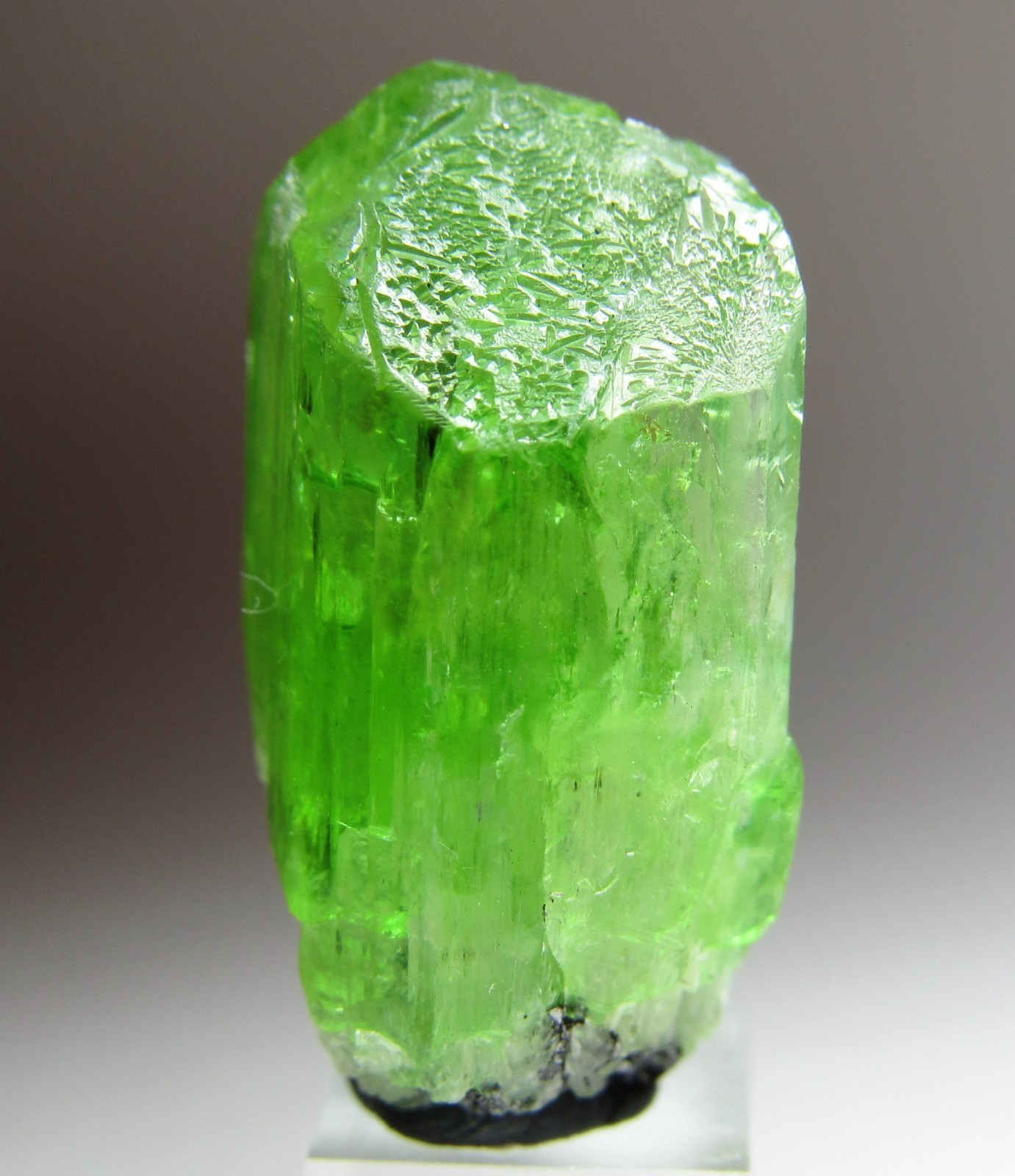 ATTRACTIVE VIBRANT SPARKLING GEM CHROME DIOPSIDE CRYSTAL!!! TANZANIA