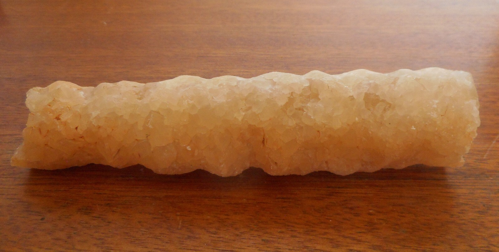 Stalactite, Calcite, Natural Crystal Specimen, 6.5 in long, 1.5 in diameter