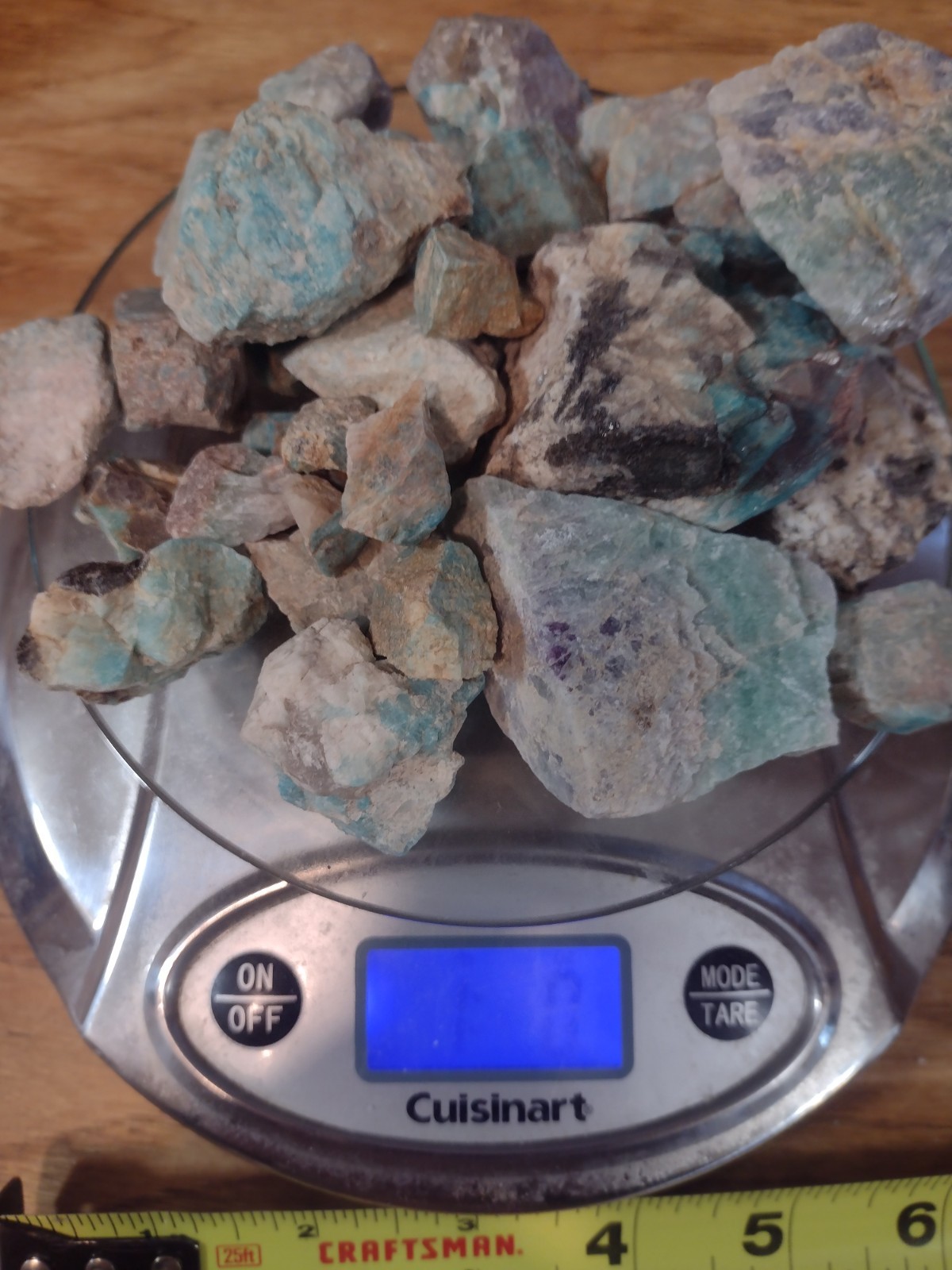 Lot Rough Amazonite 1 pound Gemstone Chunks Crystal Mineral Rocks